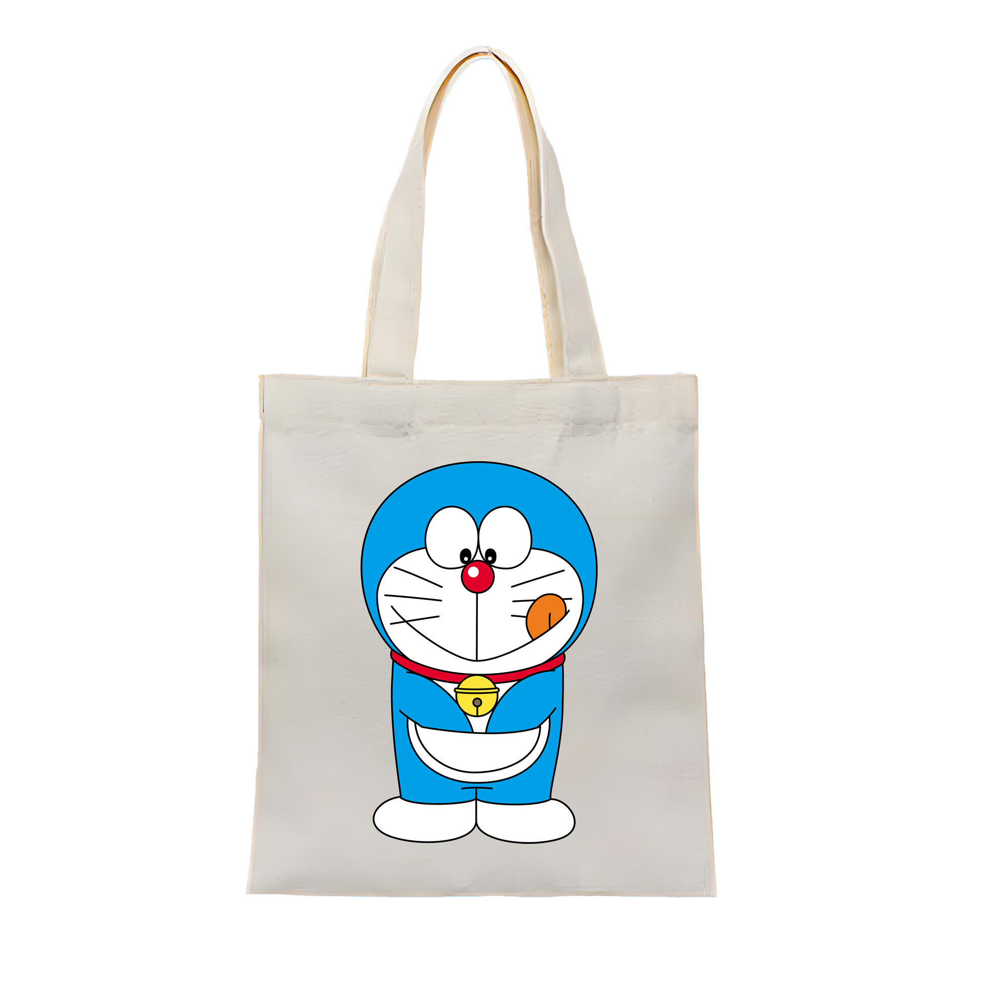 （画像用） ドラえもん Doraemon 縦型キャンバス生地手提げバッグ　トートバッグ