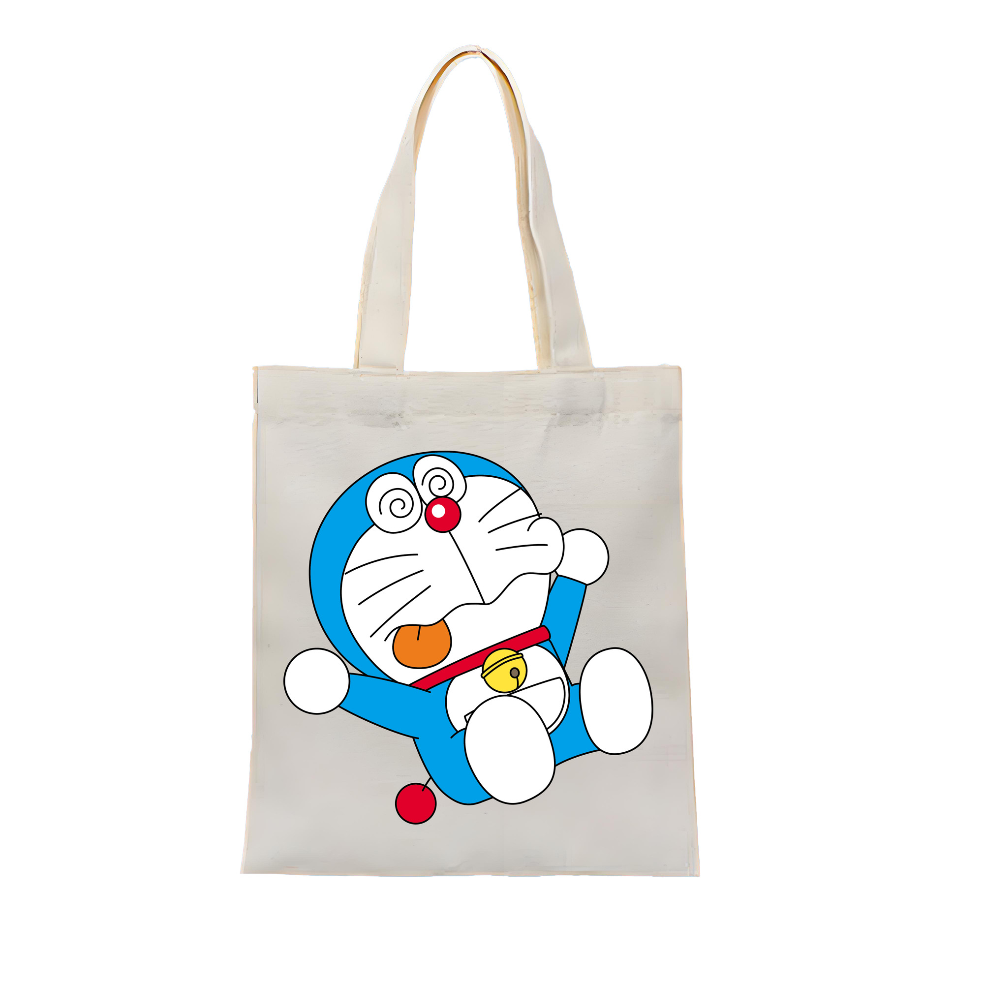 （画像用） ドラえもん Doraemon 縦型キャンバス生地手提げバッグ　トートバッグ