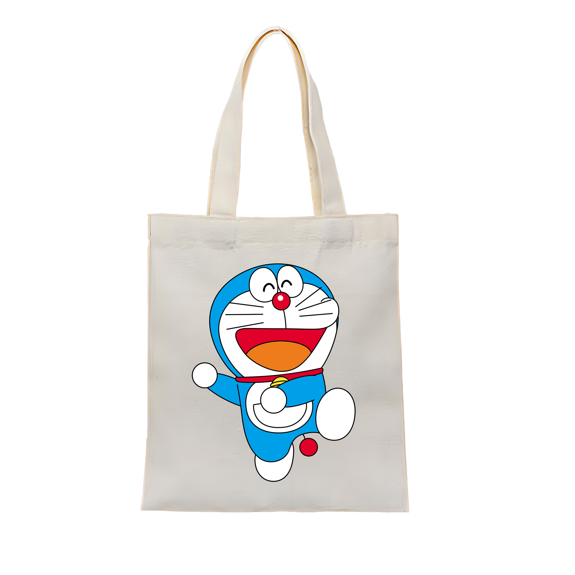 （画像用） ドラえもん Doraemon 縦型キャンバス生地手提げバッグ　トートバッグ