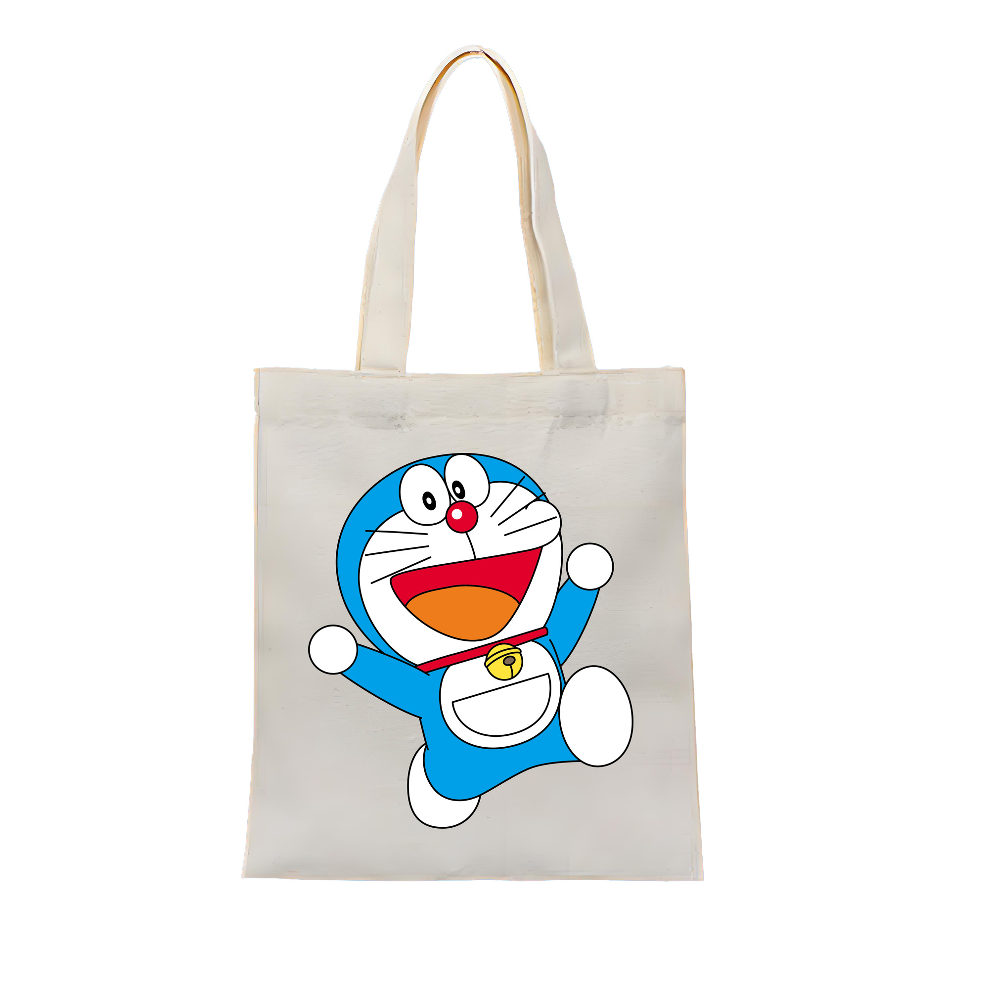 （画像用） ドラえもん Doraemon 縦型キャンバス生地手提げバッグ　トートバッグ
