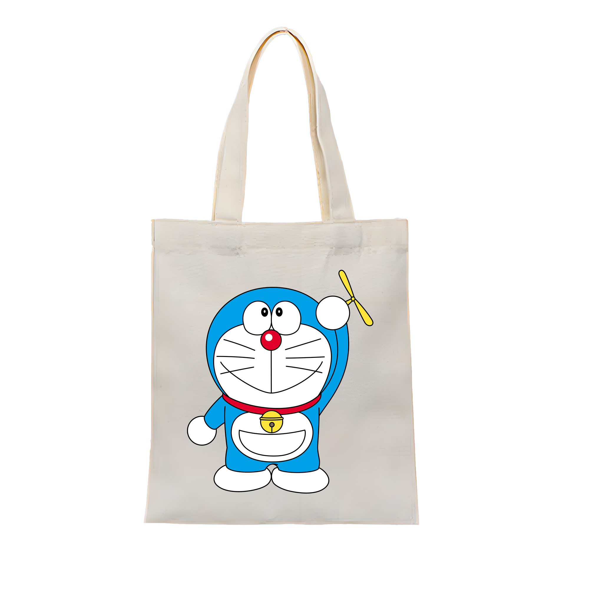（画像用） ドラえもん Doraemon 縦型キャンバス生地手提げバッグ　トートバッグ