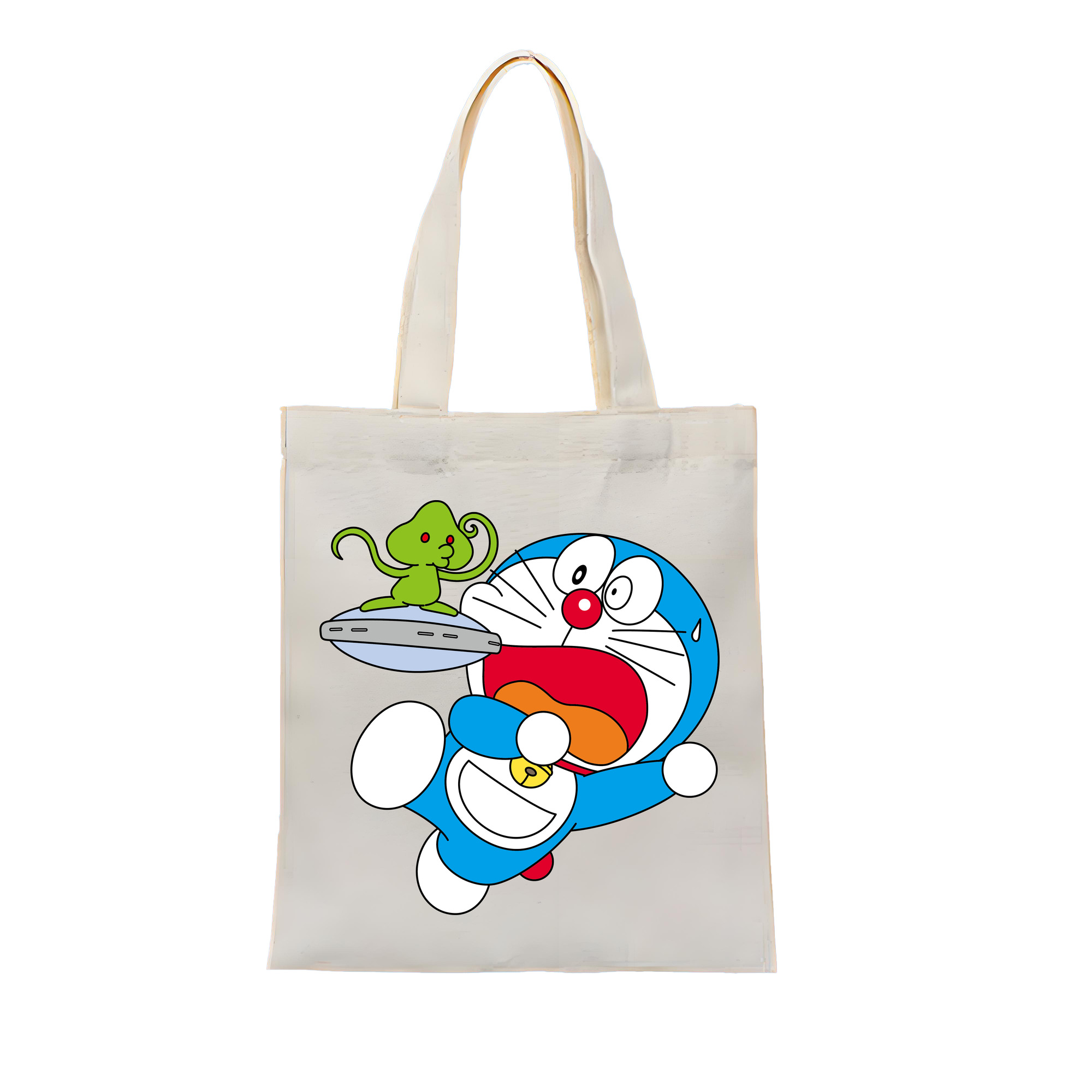 （画像用） ドラえもん Doraemon 縦型キャンバス生地手提げバッグ　トートバッグ