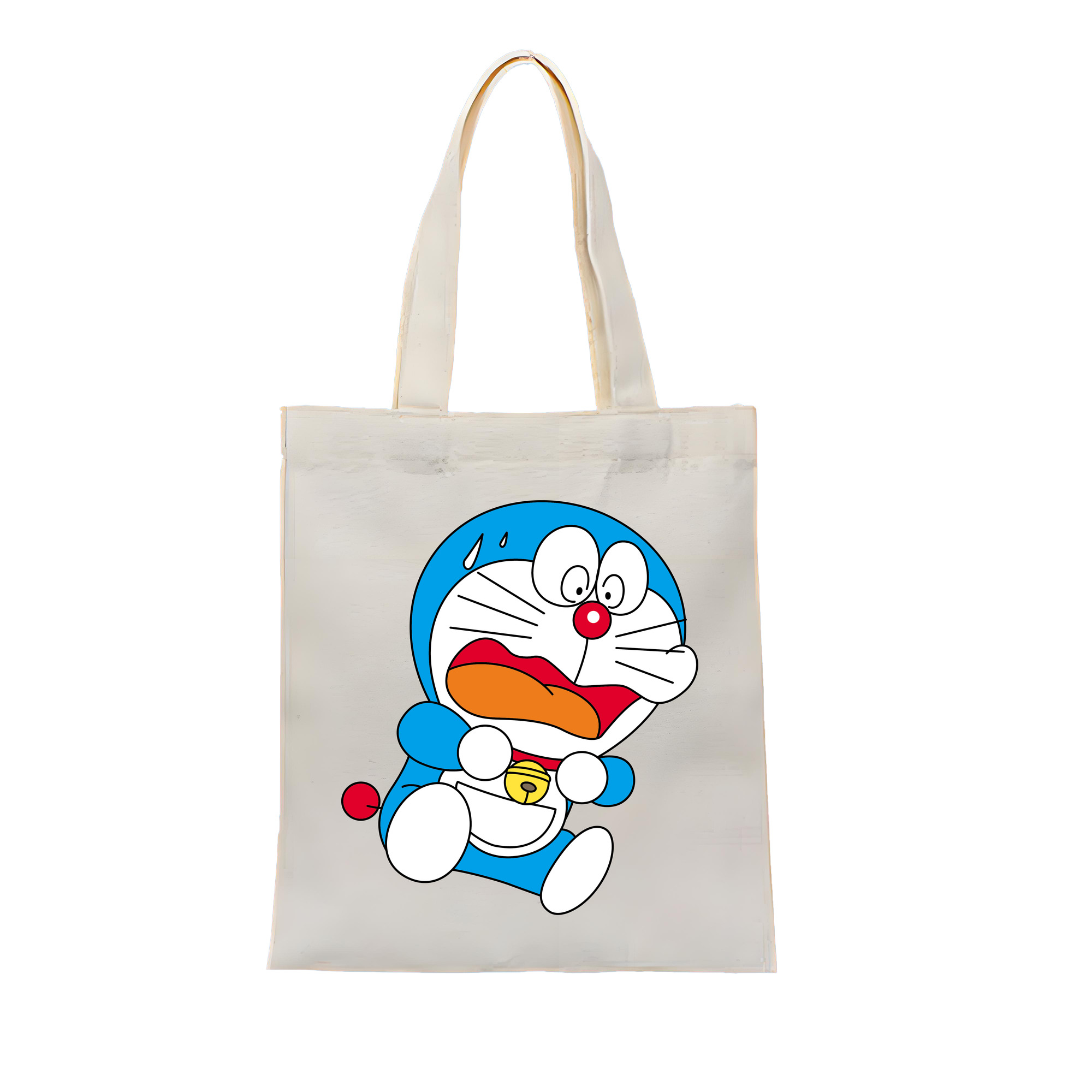 （画像用） ドラえもん Doraemon 縦型キャンバス生地手提げバッグ　トートバッグ