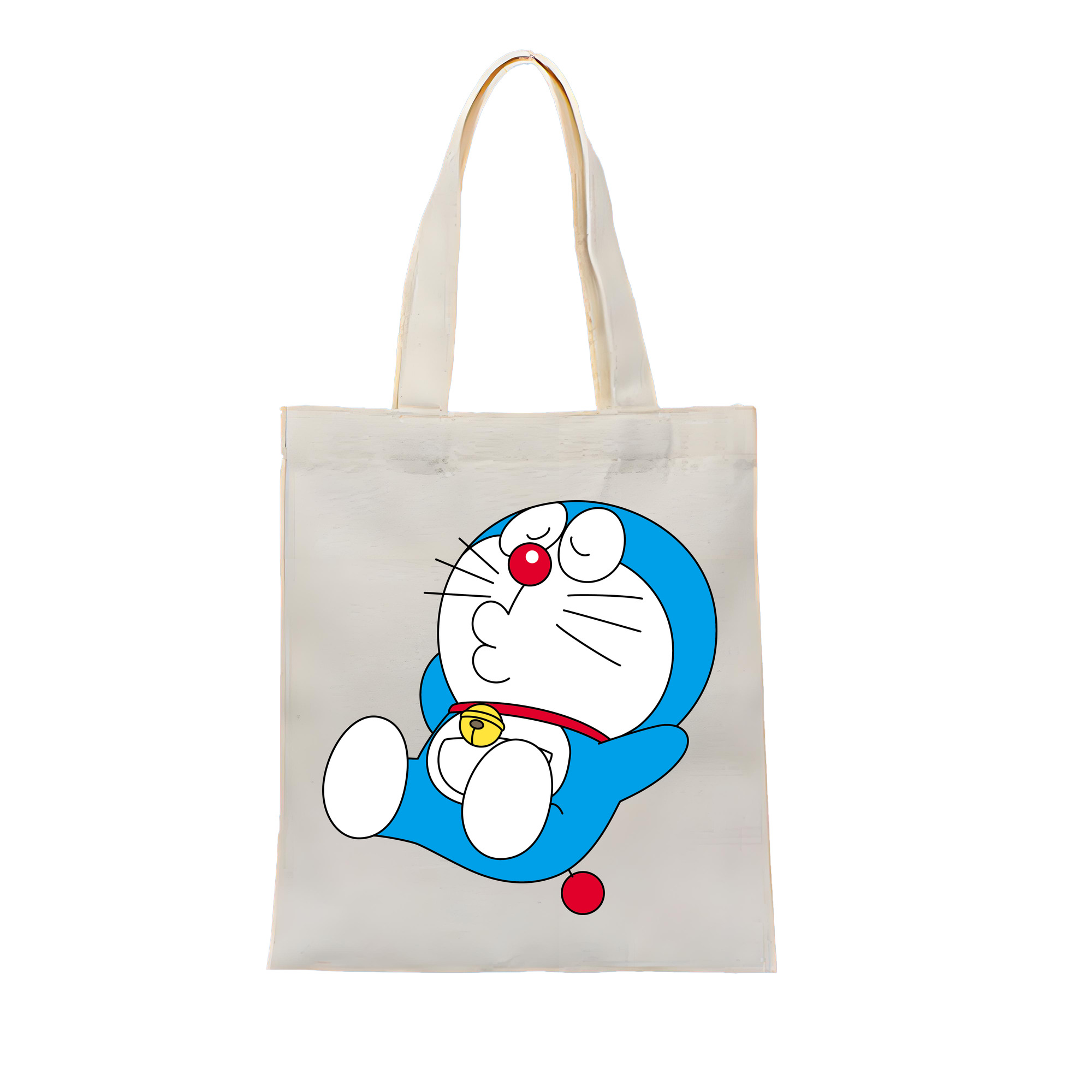 （画像用） ドラえもん Doraemon 縦型キャンバス生地手提げバッグ　トートバッグ