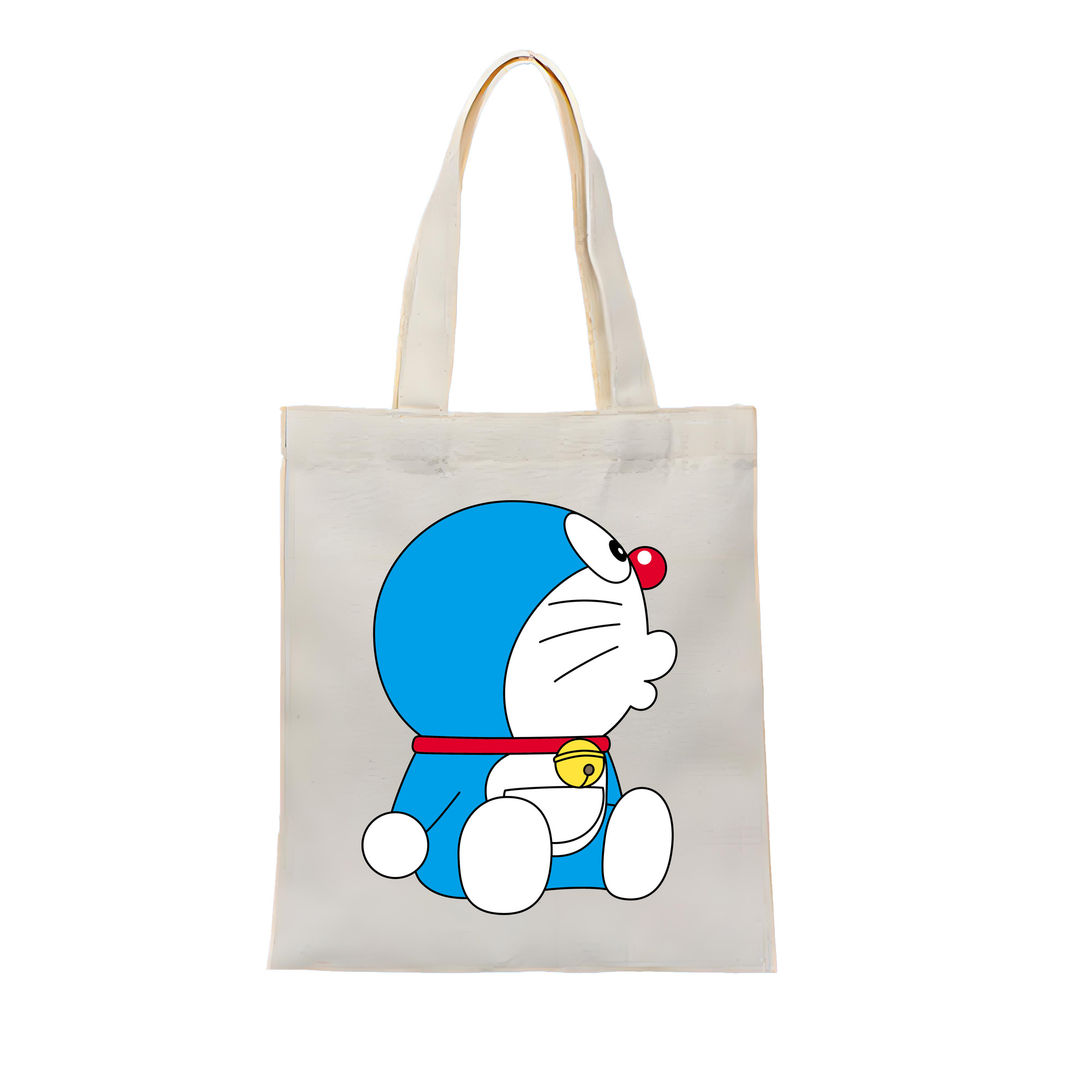 （画像用） ドラえもん Doraemon 縦型キャンバス生地手提げバッグ　トートバッグ