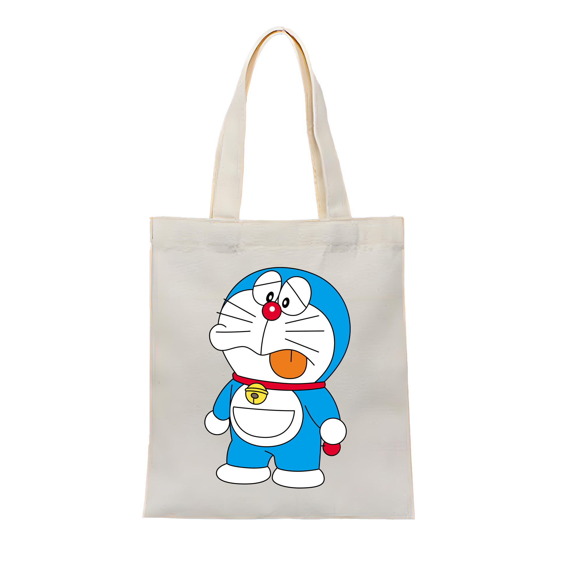（画像用） ドラえもん Doraemon 縦型キャンバス生地手提げバッグ　トートバッグ