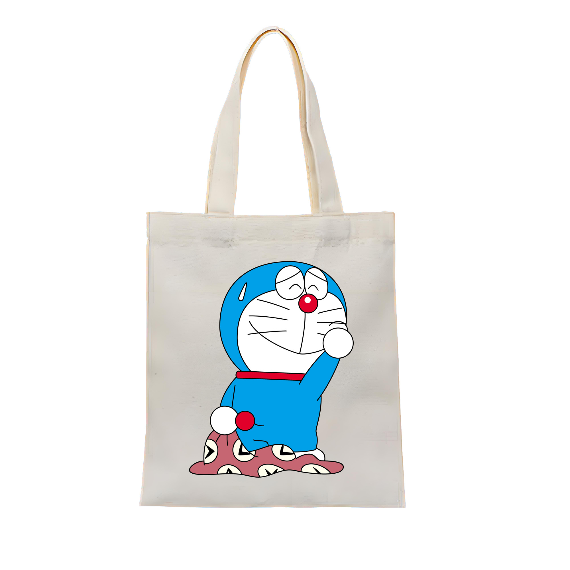 （画像用） ドラえもん Doraemon 縦型キャンバス生地手提げバッグ　トートバッグ