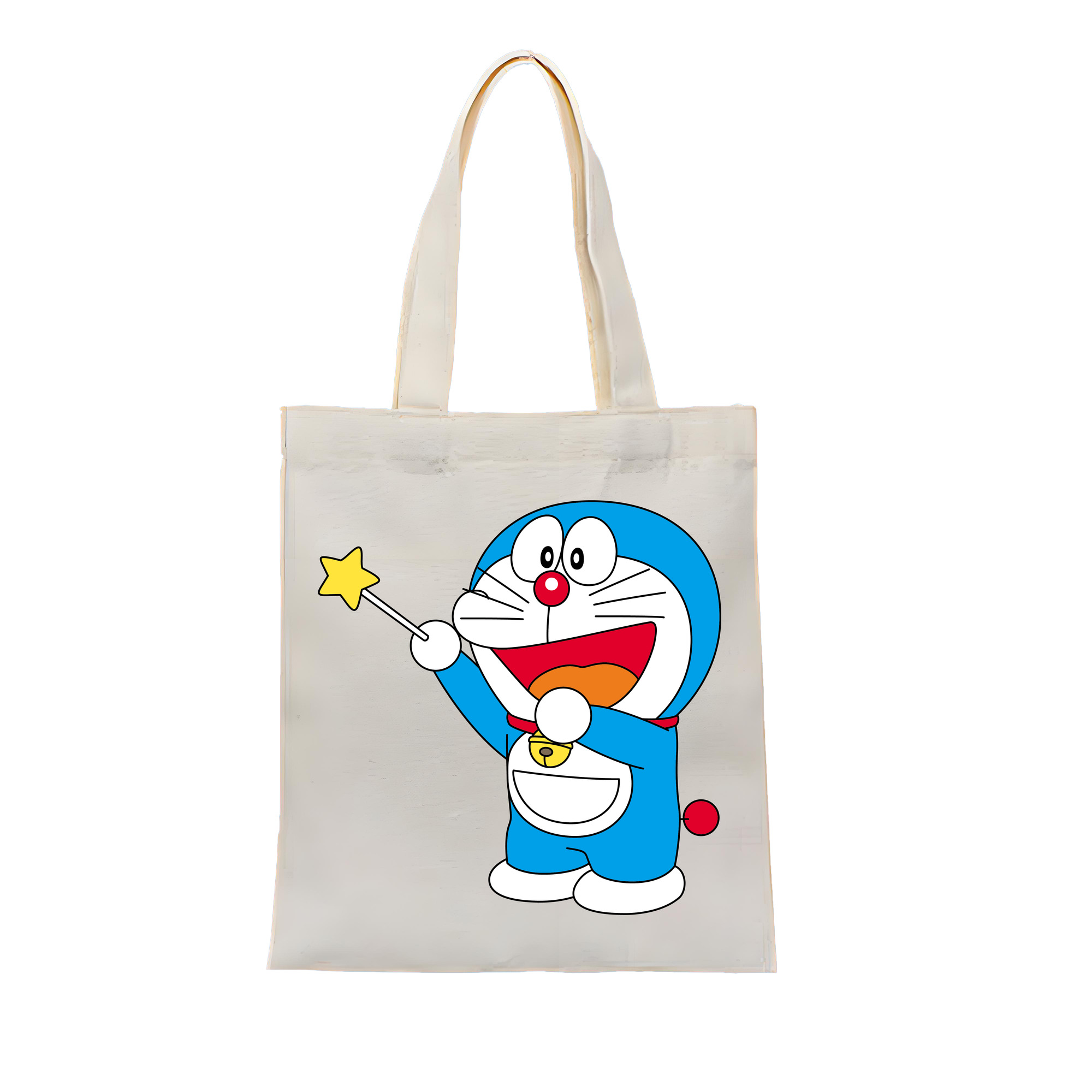 （画像用） ドラえもん Doraemon 縦型キャンバス生地手提げバッグ　トートバッグ