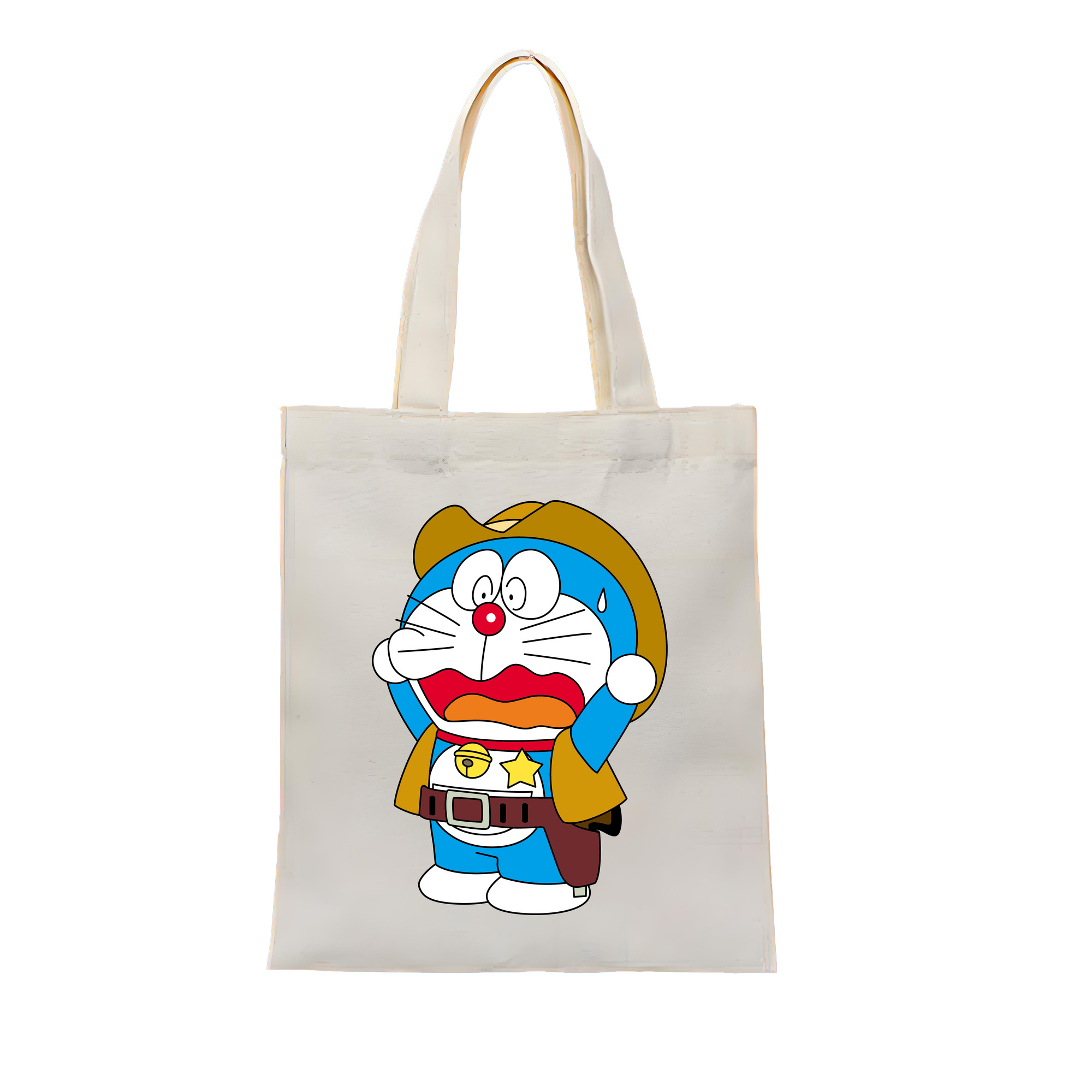 （画像用） ドラえもん Doraemon 縦型キャンバス生地手提げバッグ　トートバッグ
