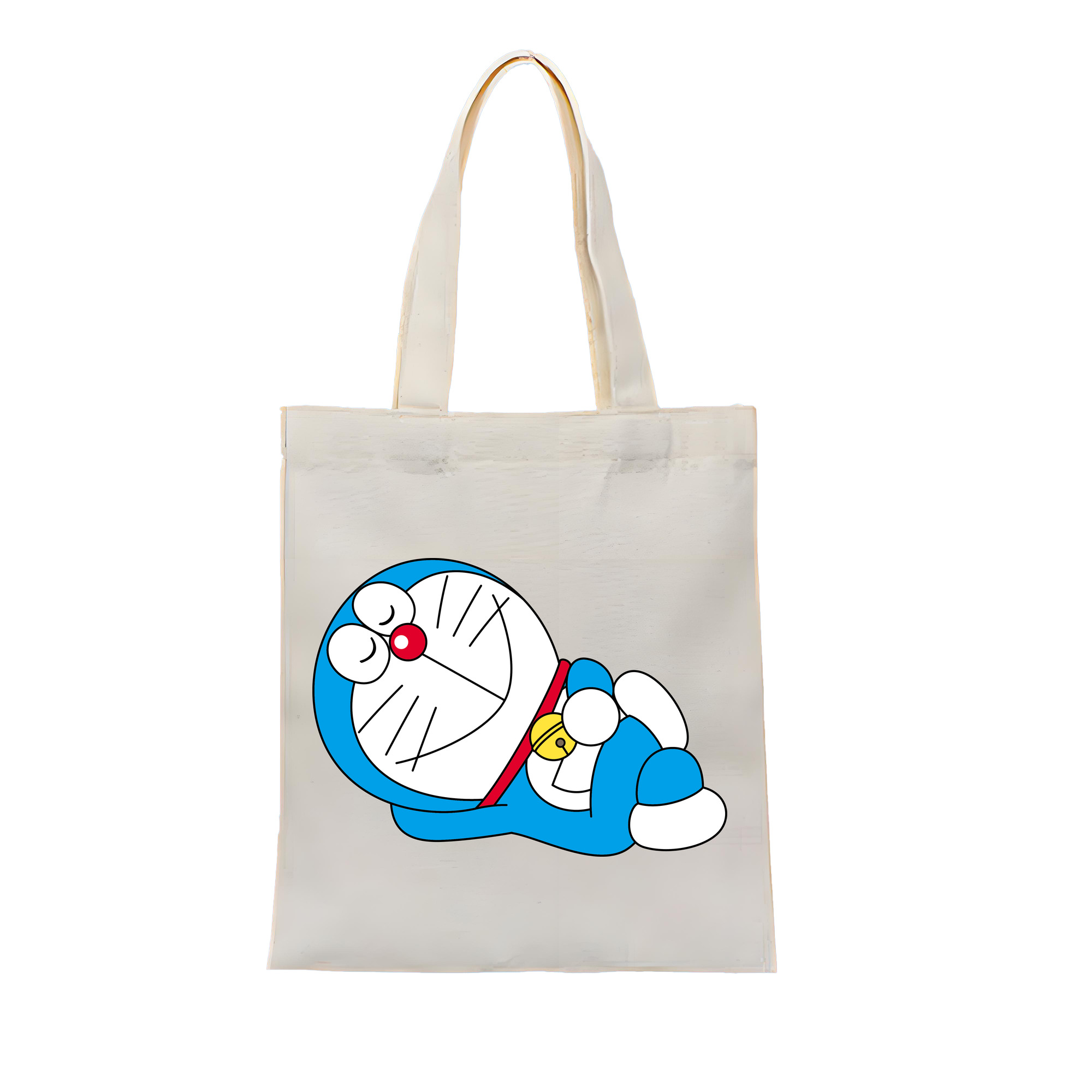 （画像用） ドラえもん Doraemon 縦型キャンバス生地手提げバッグ　トートバッグ