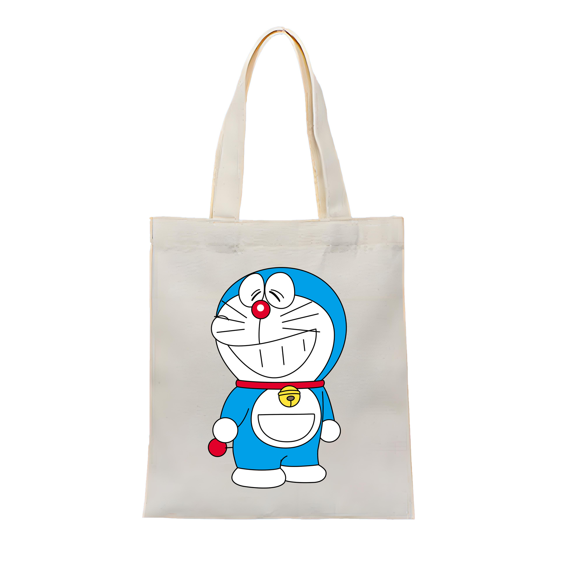 （画像用） ドラえもん Doraemon 縦型キャンバス生地手提げバッグ　トートバッグ