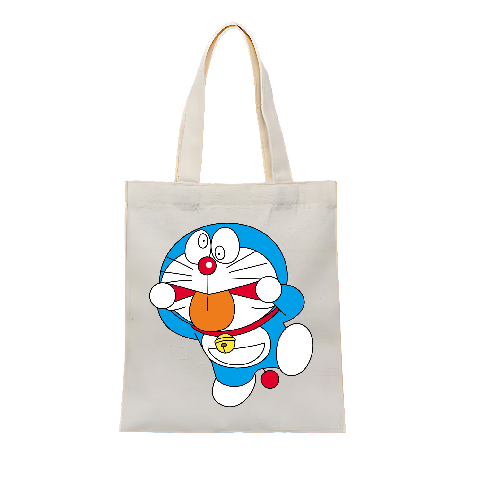（画像用） ドラえもん Doraemon 縦型キャンバス生地手提げバッグ　トートバッグ