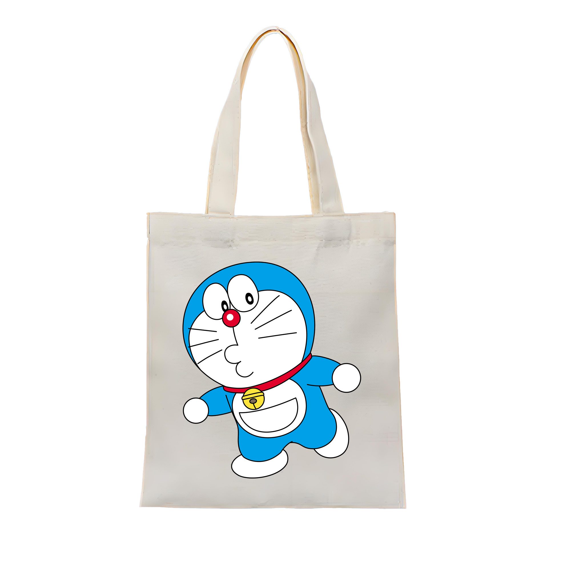 （画像用） ドラえもん Doraemon 縦型キャンバス生地手提げバッグ　トートバッグ
