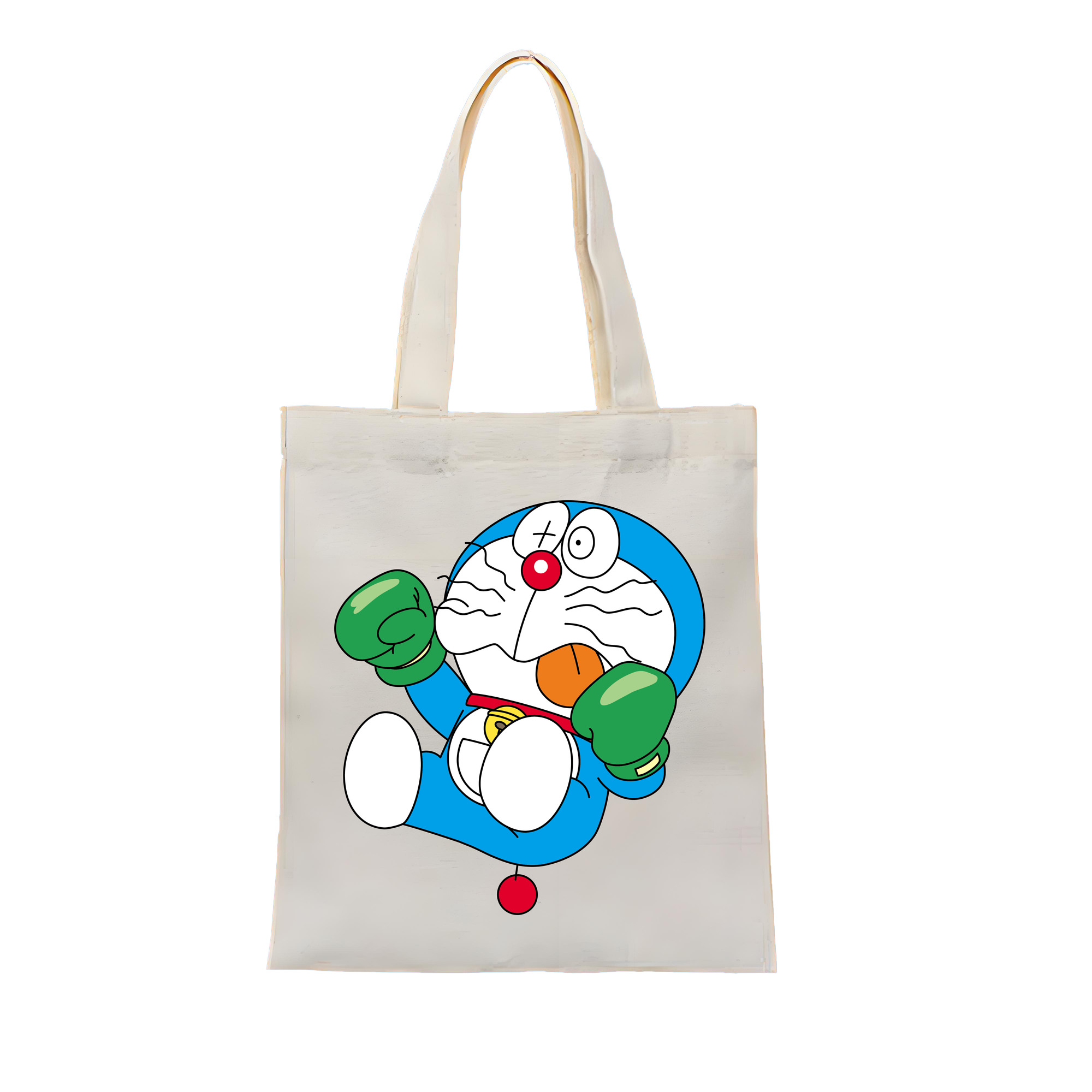 （画像用） ドラえもん Doraemon 縦型キャンバス生地手提げバッグ　トートバッグ