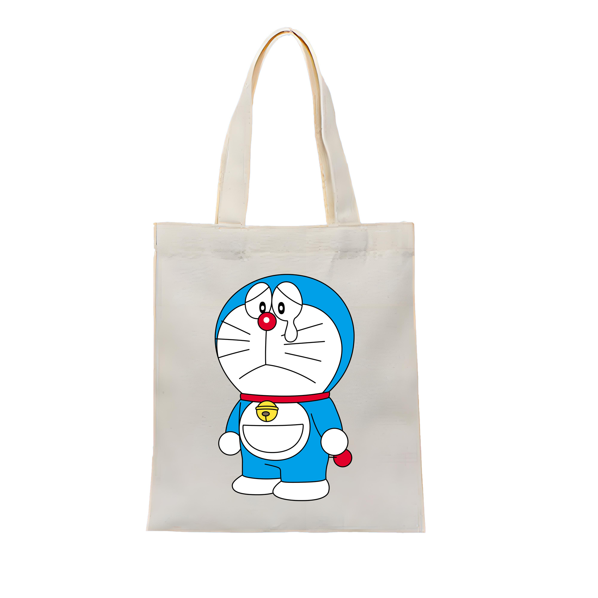 （画像用） ドラえもん Doraemon 縦型キャンバス生地手提げバッグ　トートバッグ