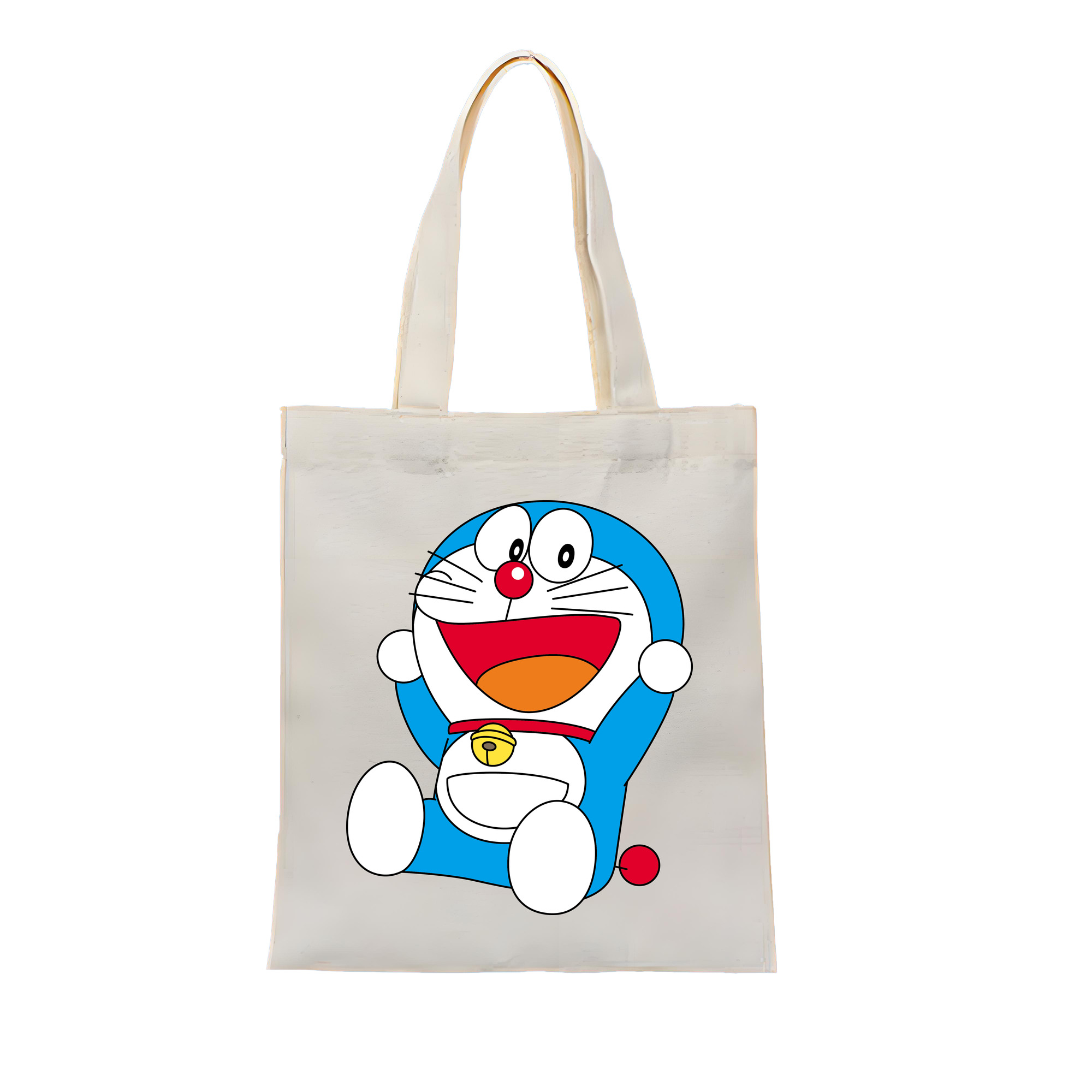 （画像用） ドラえもん Doraemon 縦型キャンバス生地手提げバッグ　トートバッグ