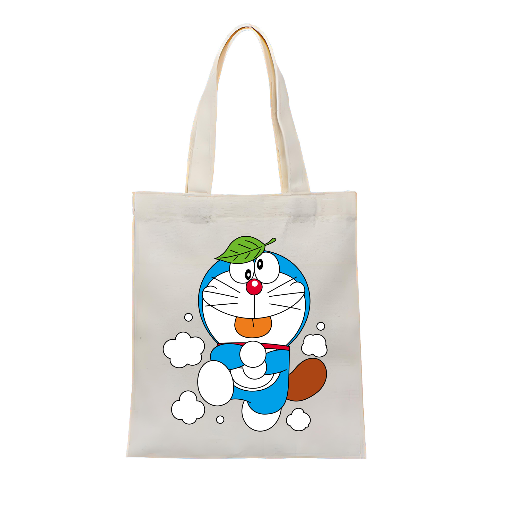 （画像用） ドラえもん Doraemon 縦型キャンバス生地手提げバッグ　トートバッグ