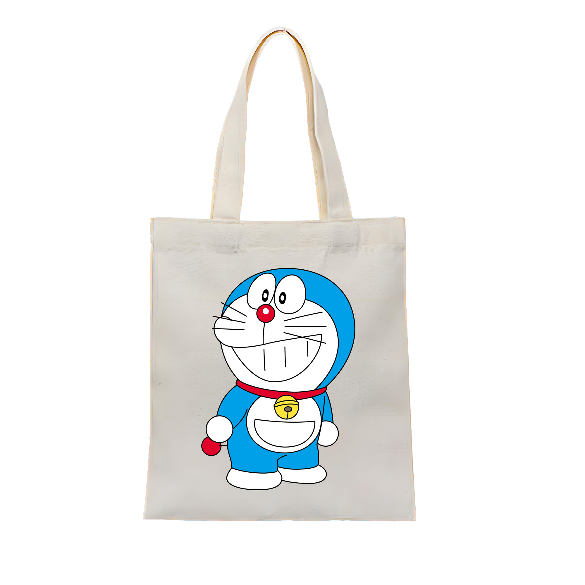 （画像用） ドラえもん Doraemon 縦型キャンバス生地手提げバッグ　トートバッグ