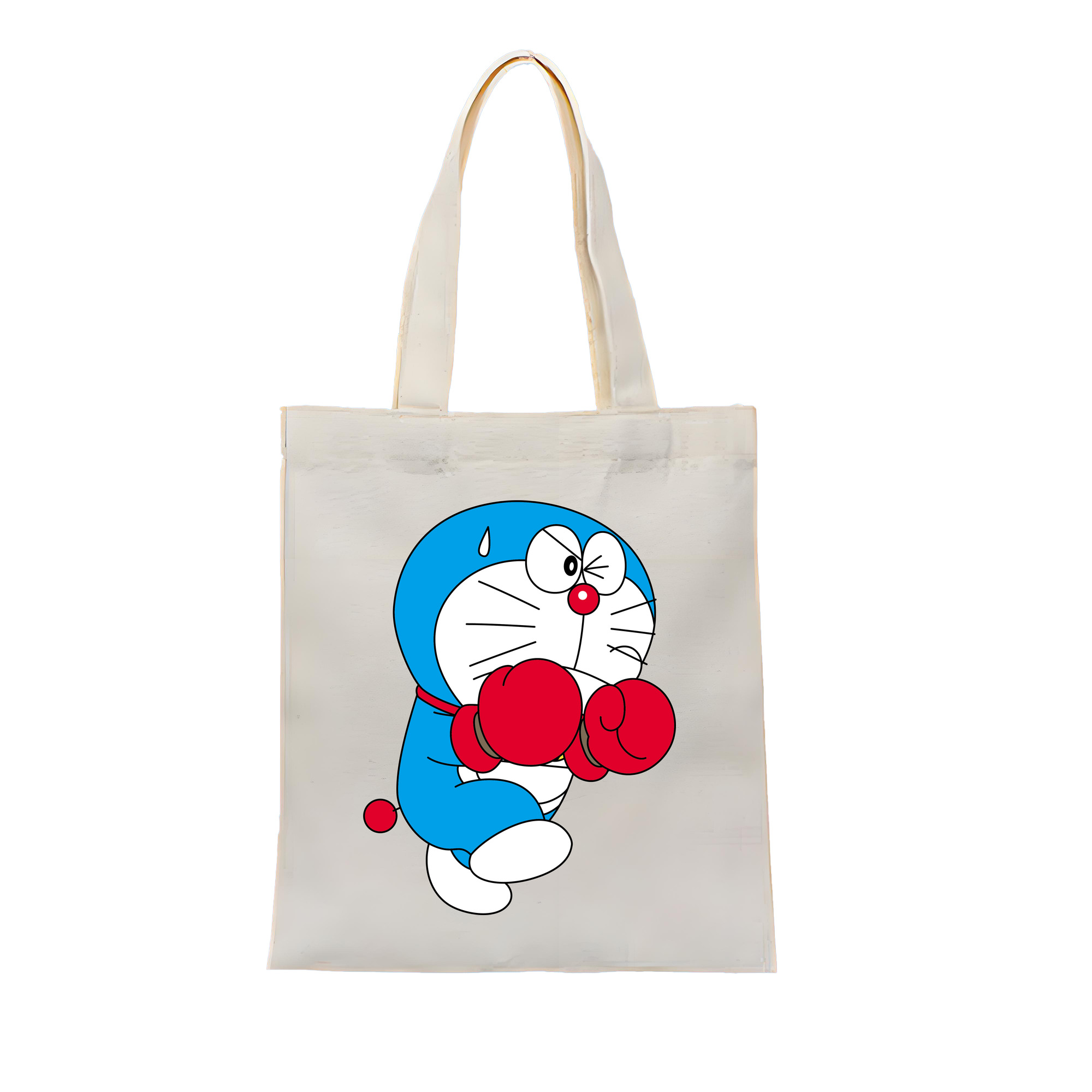 （画像用） ドラえもん Doraemon 縦型キャンバス生地手提げバッグ　トートバッグ