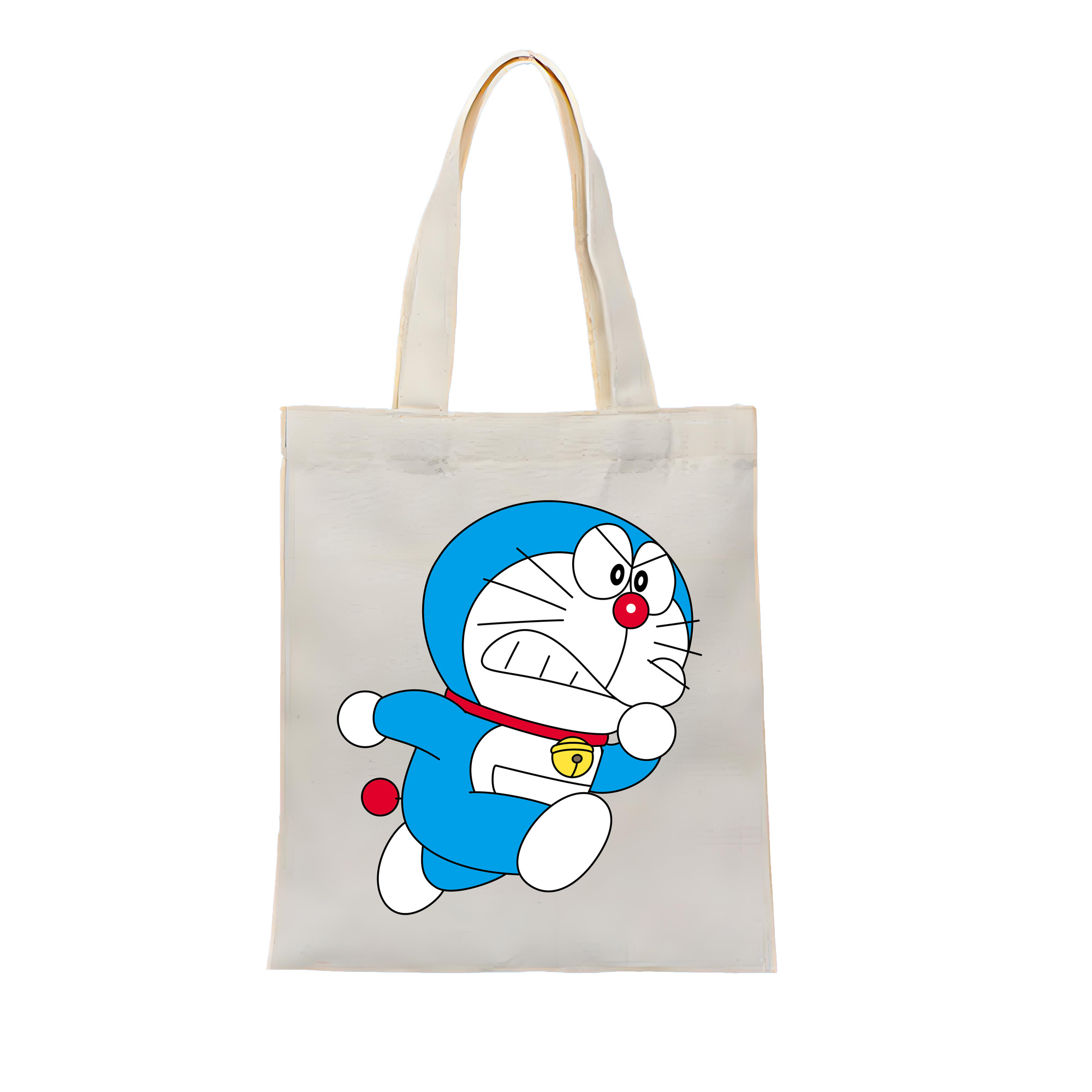 （画像用） ドラえもん Doraemon 縦型キャンバス生地手提げバッグ　トートバッグ