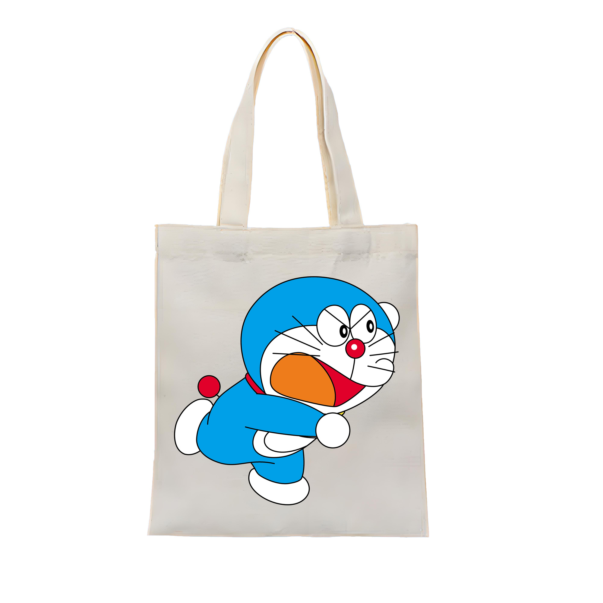 （画像用） ドラえもん Doraemon 縦型キャンバス生地手提げバッグ　トートバッグ