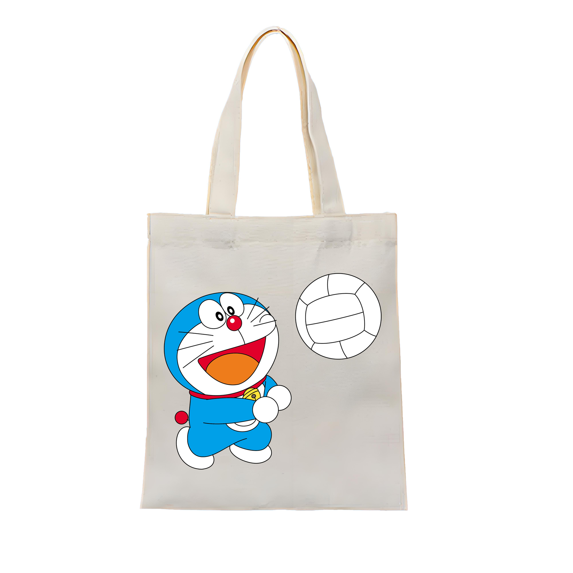 （画像用） ドラえもん Doraemon 縦型キャンバス生地手提げバッグ　トートバッグ