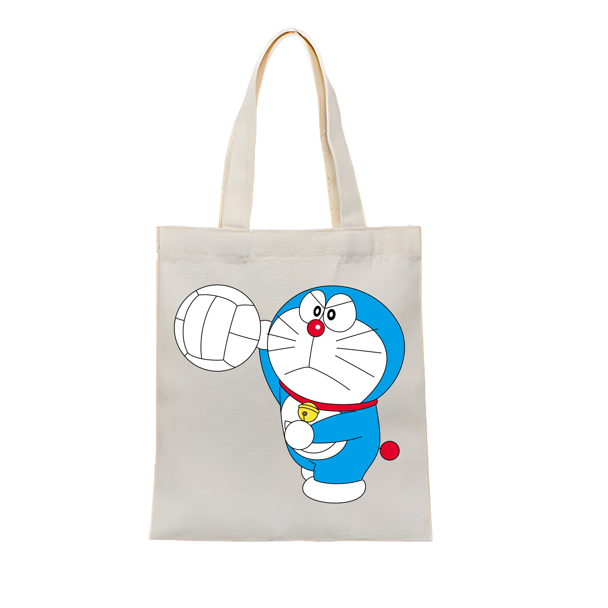 （画像用） ドラえもん Doraemon 縦型キャンバス生地手提げバッグ　トートバッグ