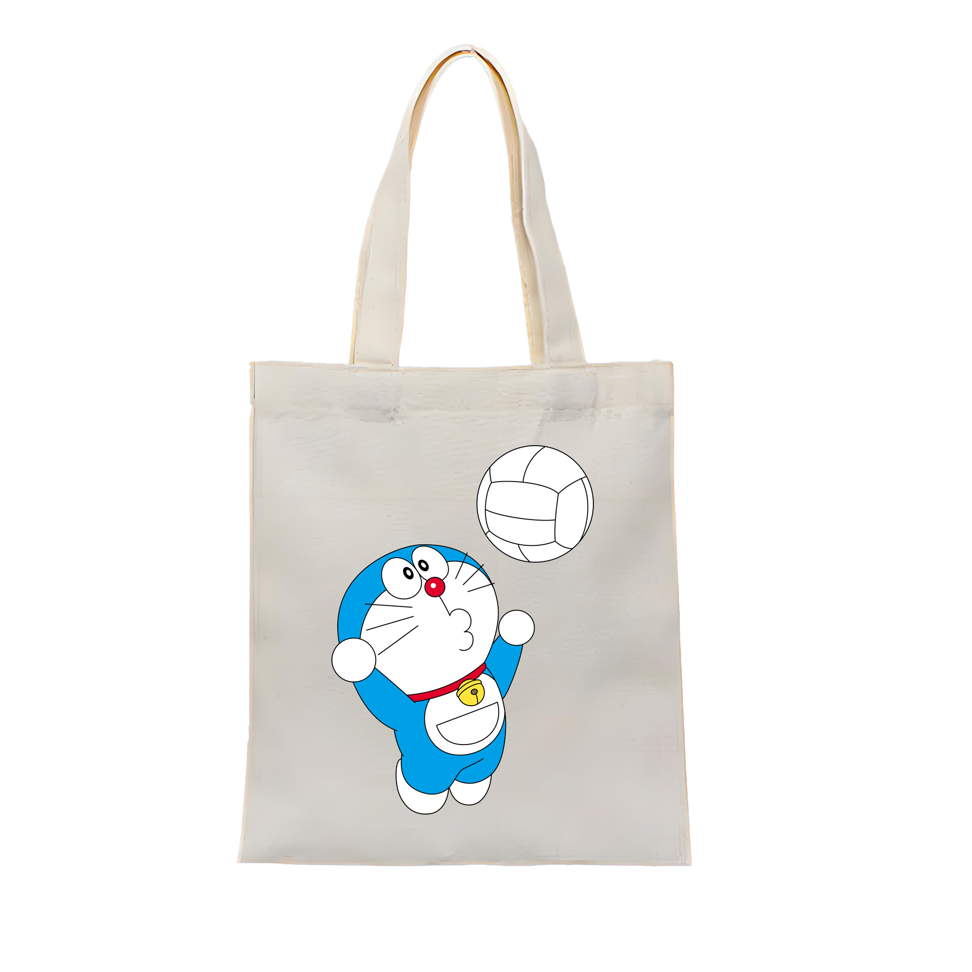 （画像用） ドラえもん Doraemon 縦型キャンバス生地手提げバッグ　トートバッグ