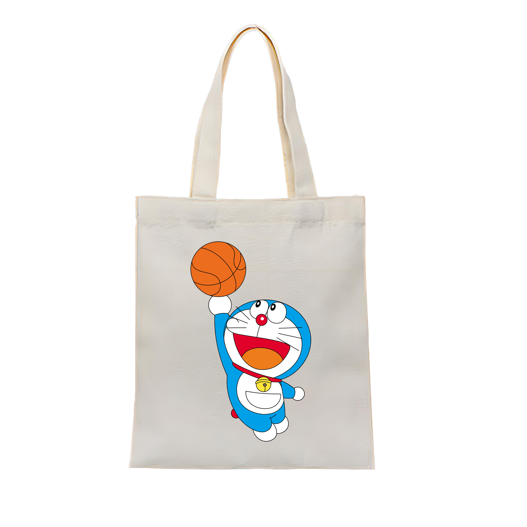 （画像用） ドラえもん Doraemon 縦型キャンバス生地手提げバッグ　トートバッグ
