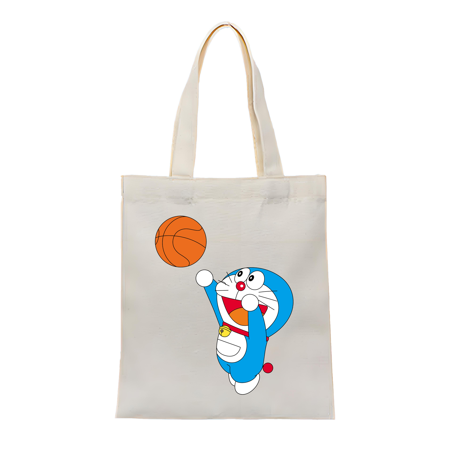 （画像用） ドラえもん Doraemon 縦型キャンバス生地手提げバッグ　トートバッグ