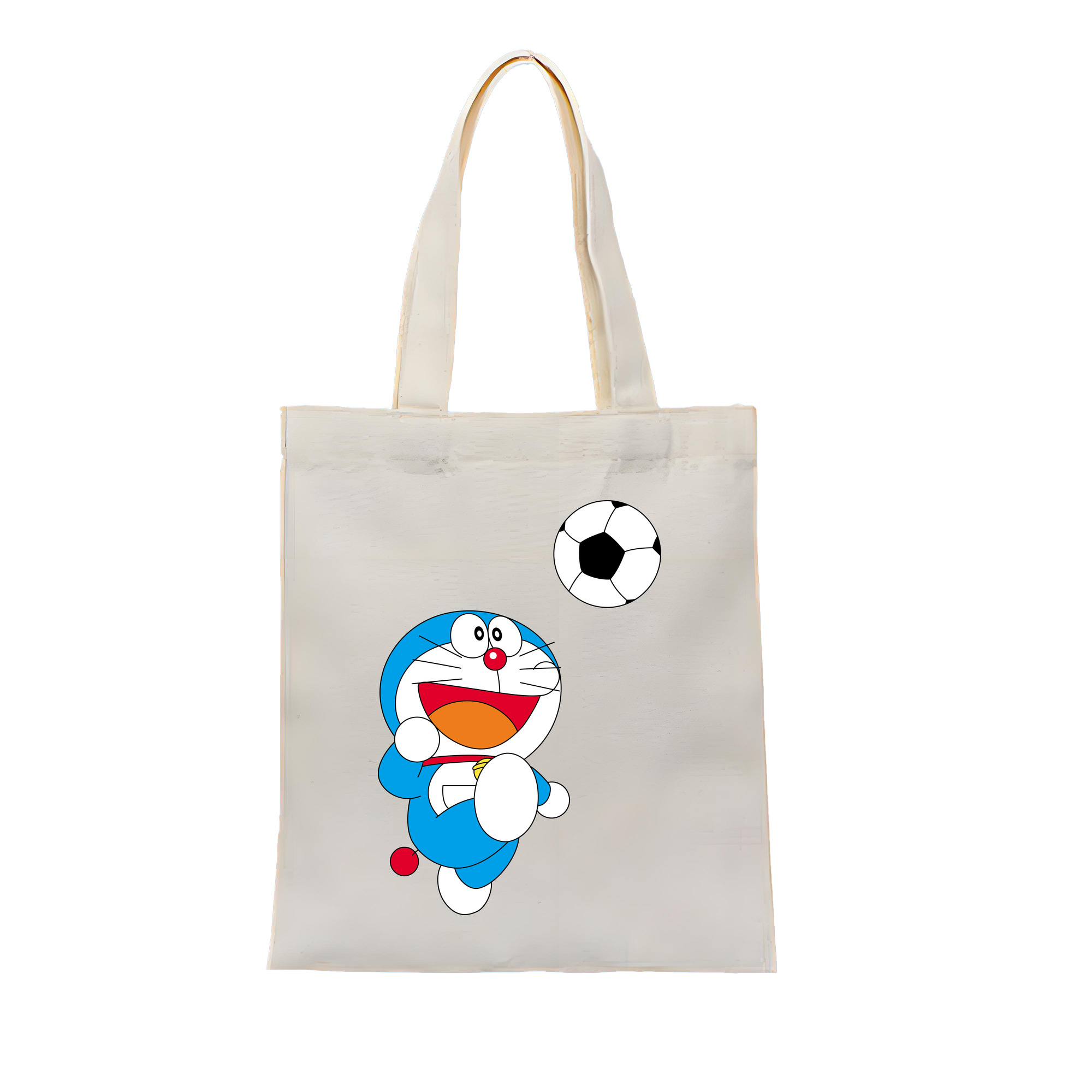 （画像用） ドラえもん Doraemon 縦型キャンバス生地手提げバッグ　トートバッグ