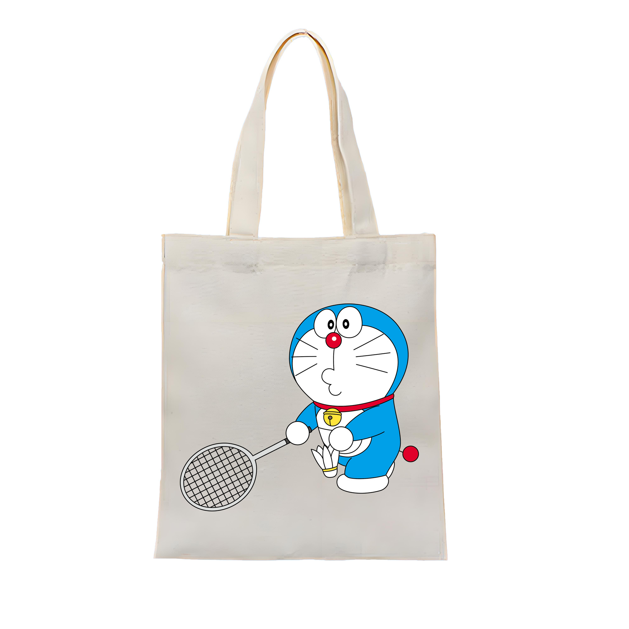 （画像用） ドラえもん Doraemon 縦型キャンバス生地手提げバッグ　トートバッグ