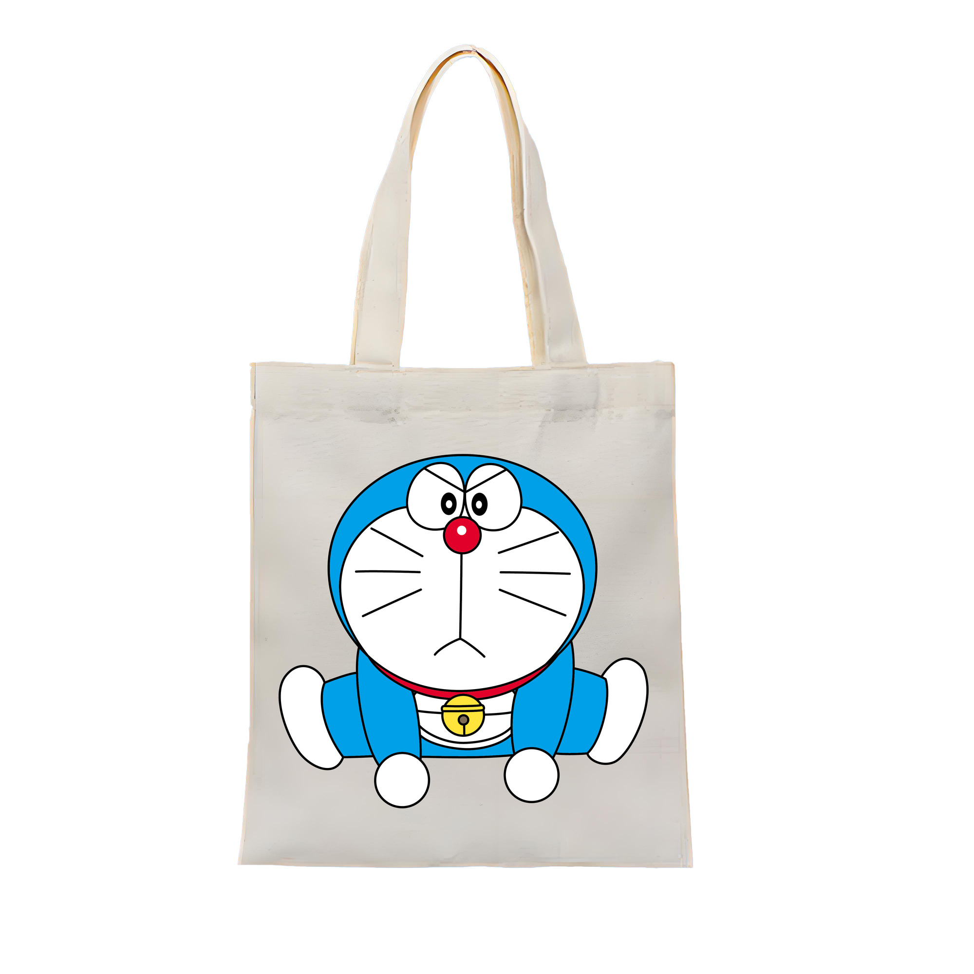 （画像用） ドラえもん Doraemon 縦型キャンバス生地手提げバッグ　トートバッグ
