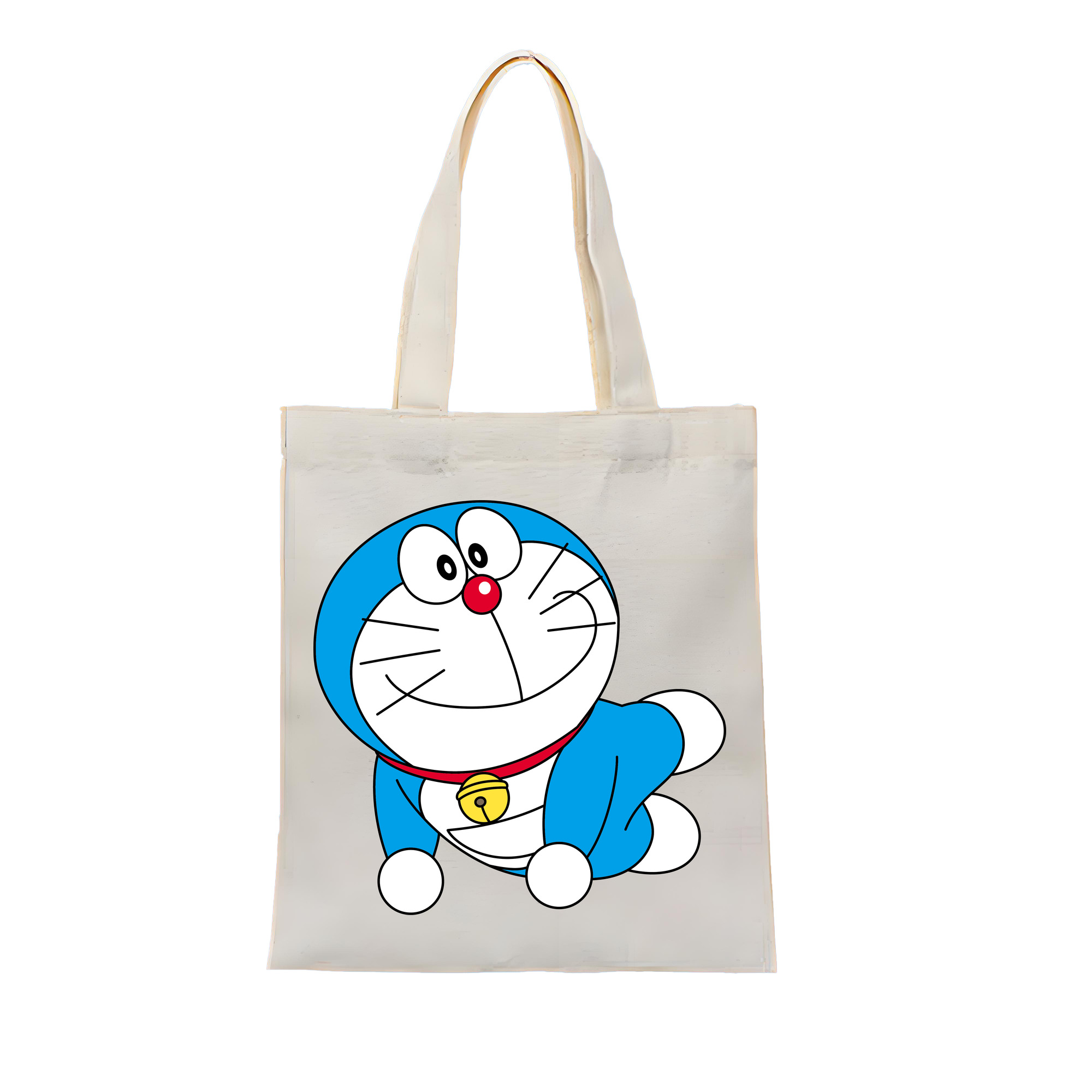 （画像用） ドラえもん Doraemon 縦型キャンバス生地手提げバッグ　トートバッグ