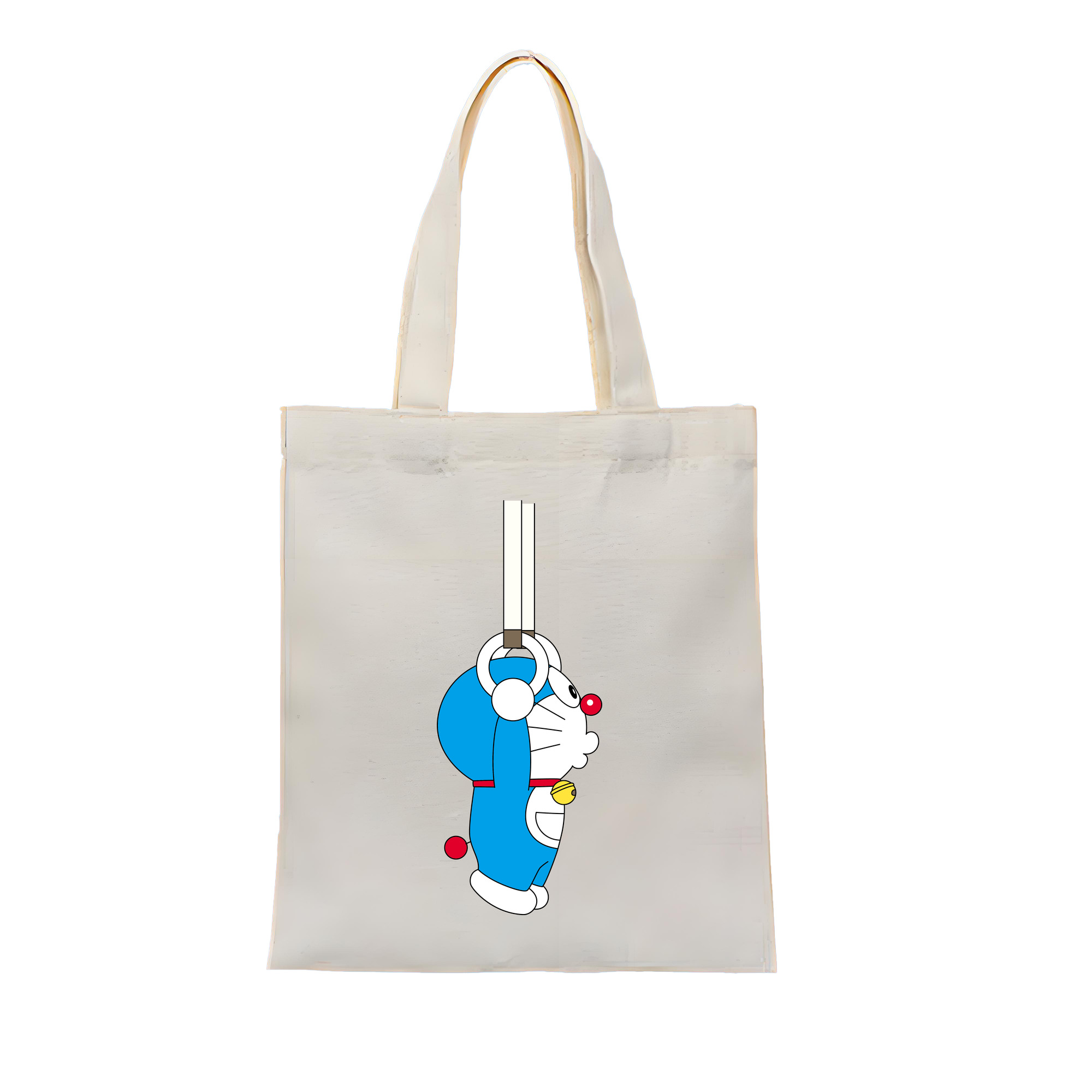 （画像用） ドラえもん Doraemon 縦型キャンバス生地手提げバッグ　トートバッグ