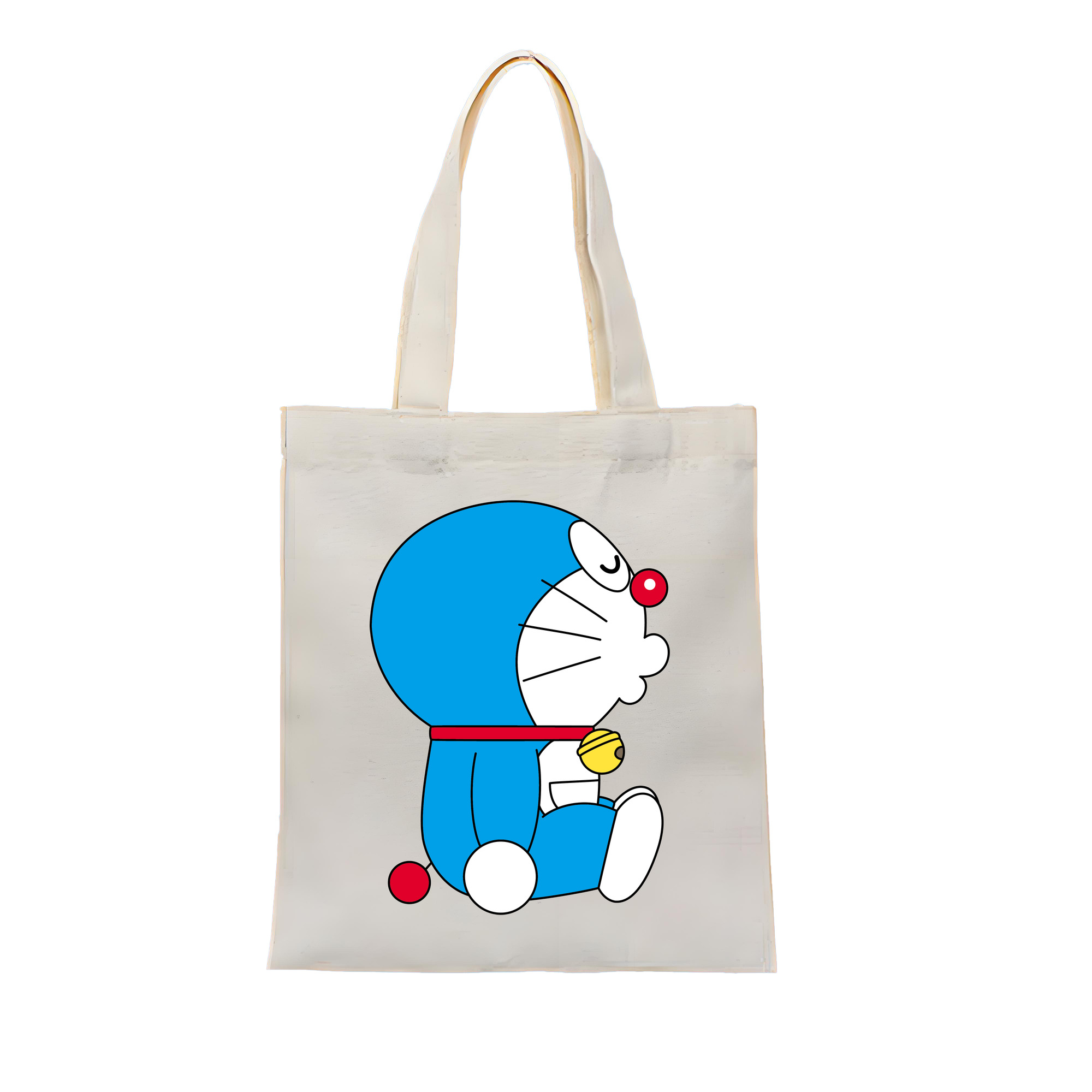 （画像用） ドラえもん Doraemon 縦型キャンバス生地手提げバッグ　トートバッグ