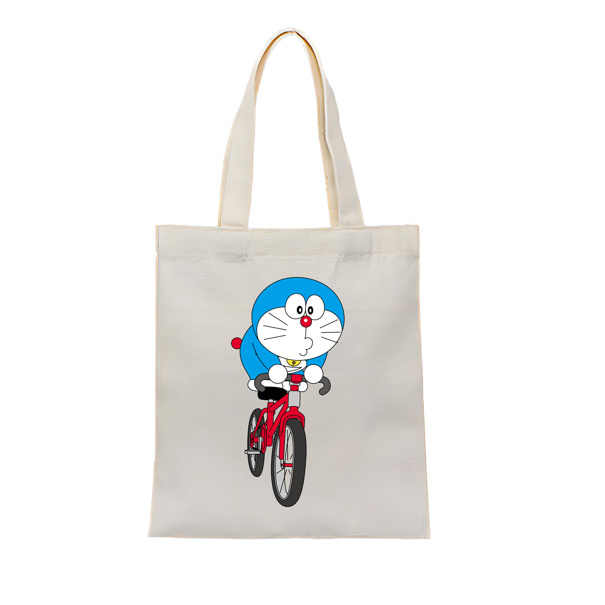 （画像用） ドラえもん Doraemon 縦型キャンバス生地手提げバッグ　トートバッグ