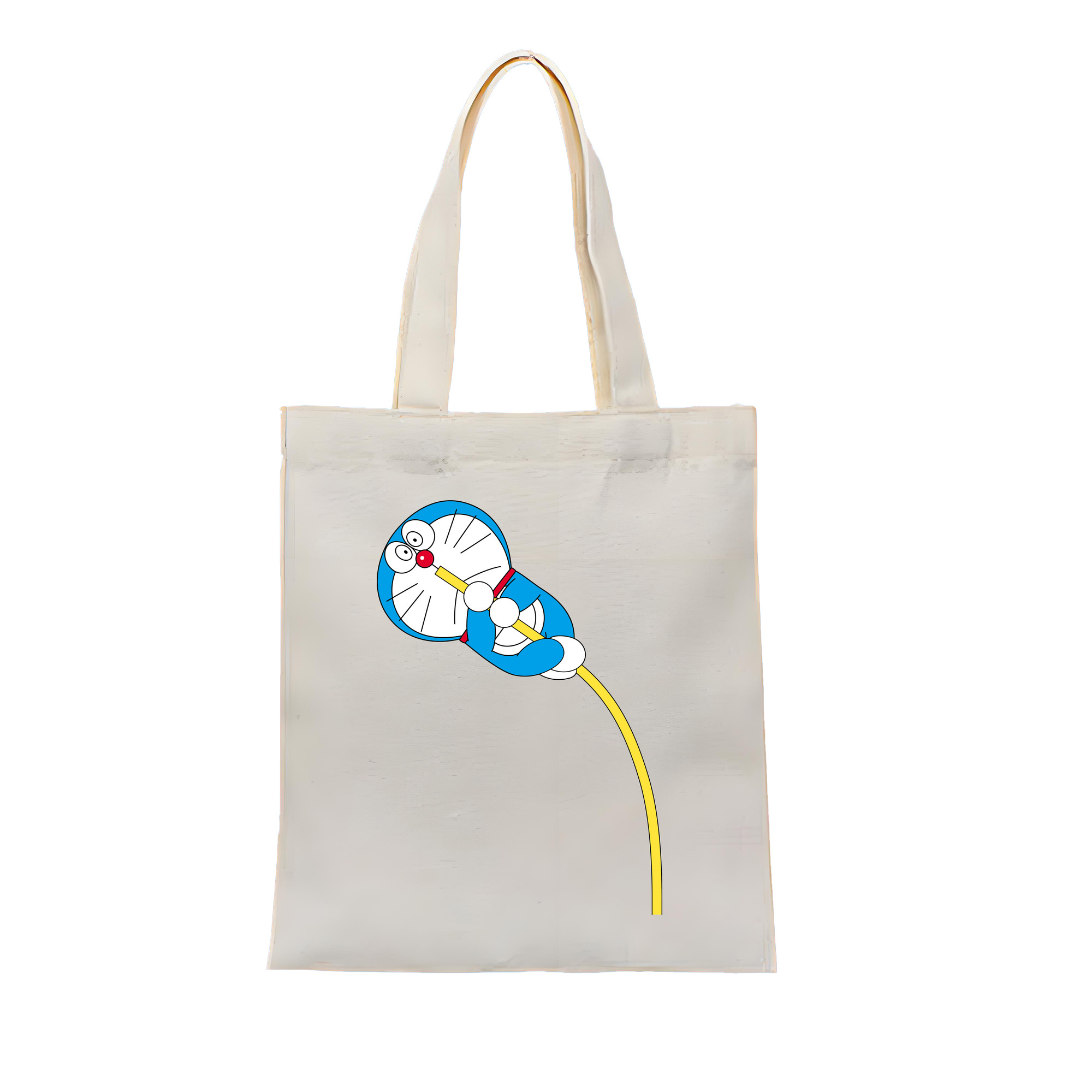 （画像用） ドラえもん Doraemon 縦型キャンバス生地手提げバッグ　トートバッグ