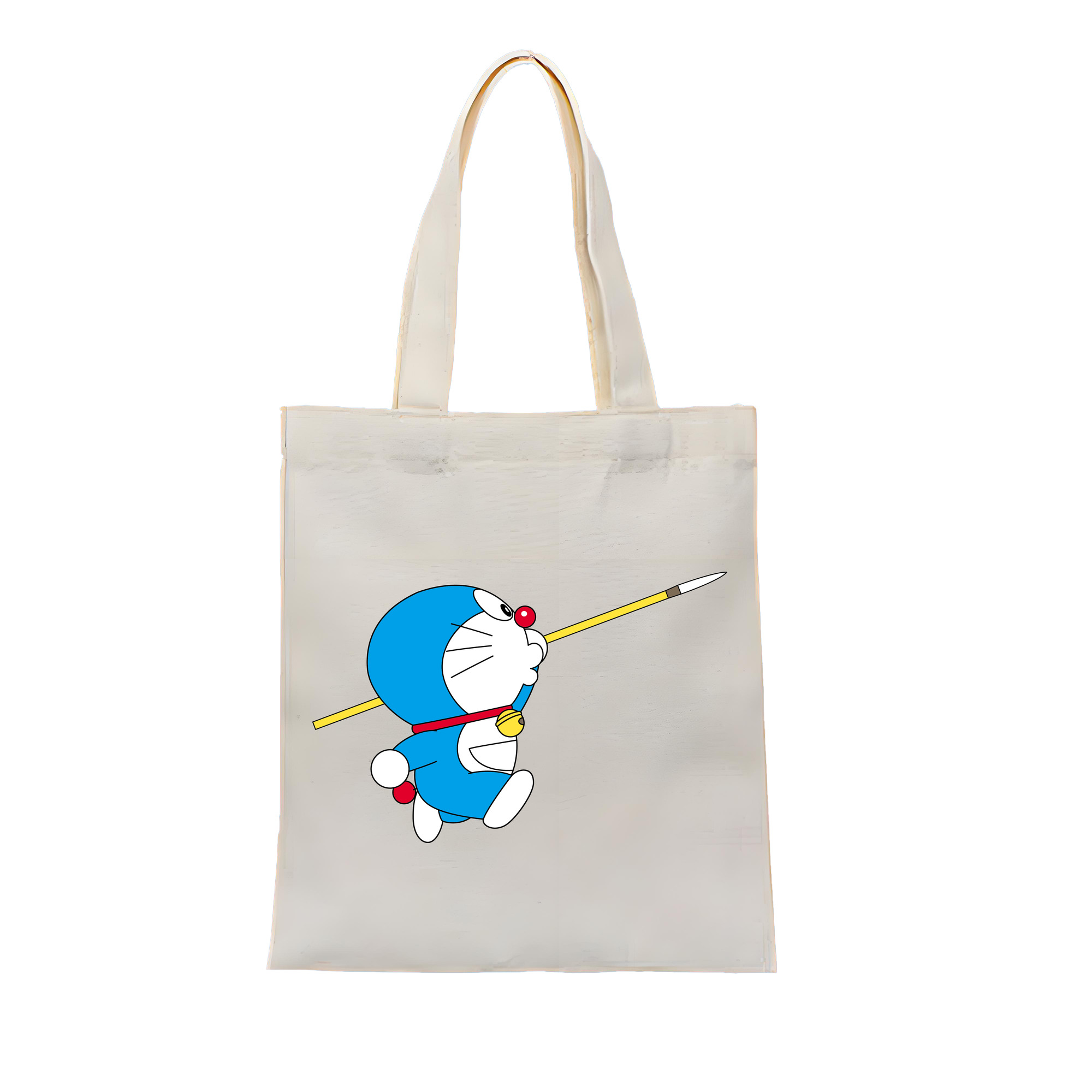 （画像用） ドラえもん Doraemon 縦型キャンバス生地手提げバッグ　トートバッグ