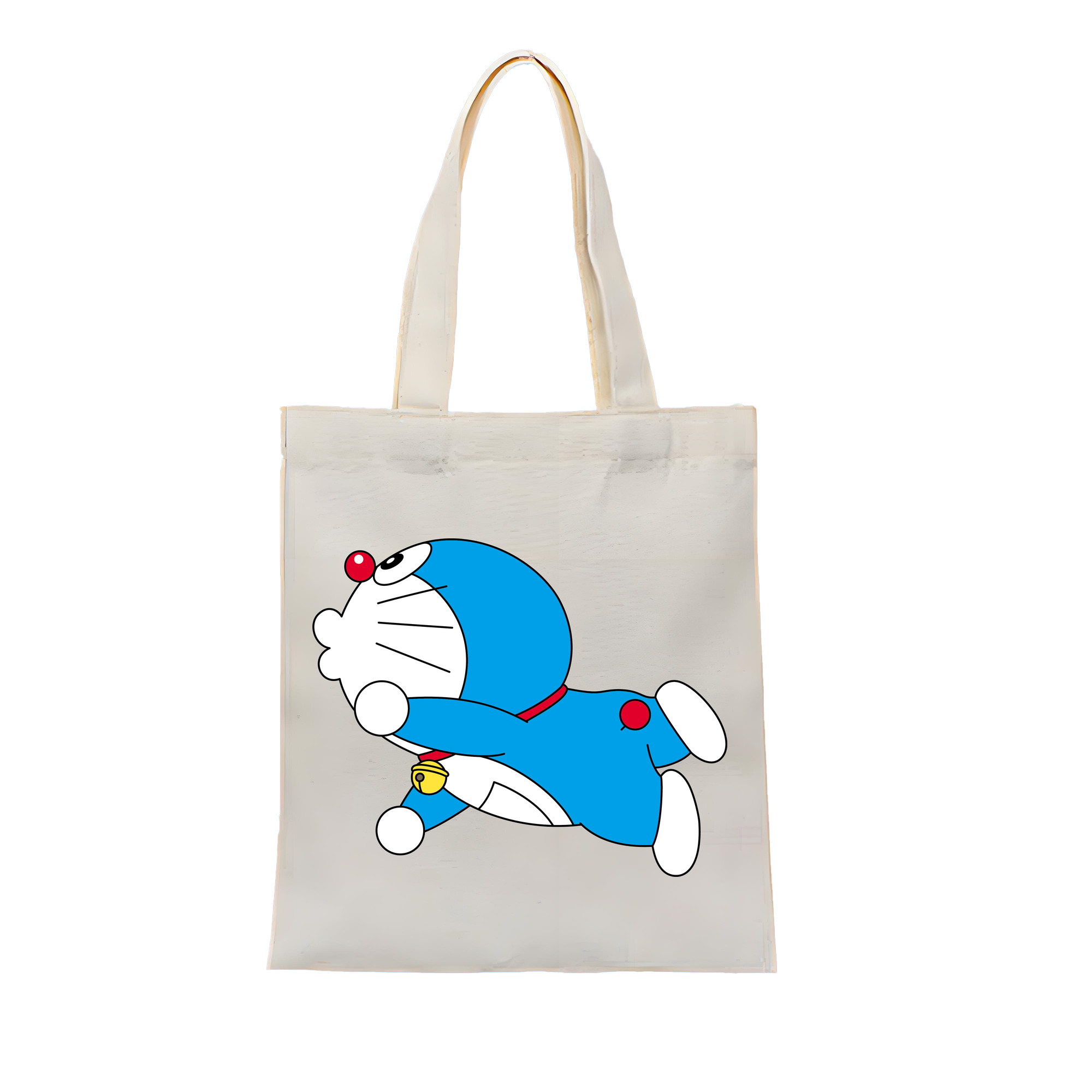 （画像用） ドラえもん Doraemon 縦型キャンバス生地手提げバッグ　トートバッグ