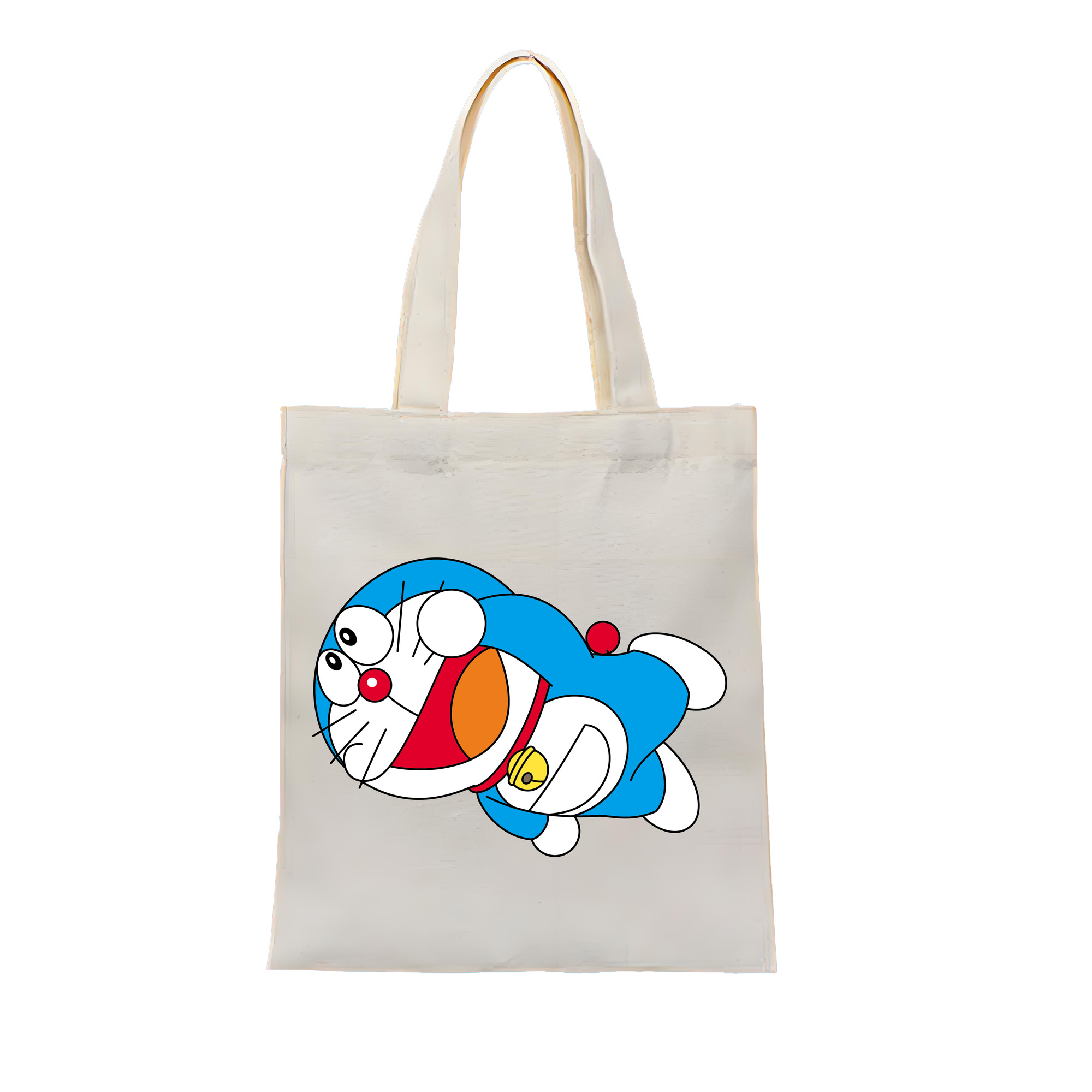 （画像用） ドラえもん Doraemon 縦型キャンバス生地手提げバッグ　トートバッグ