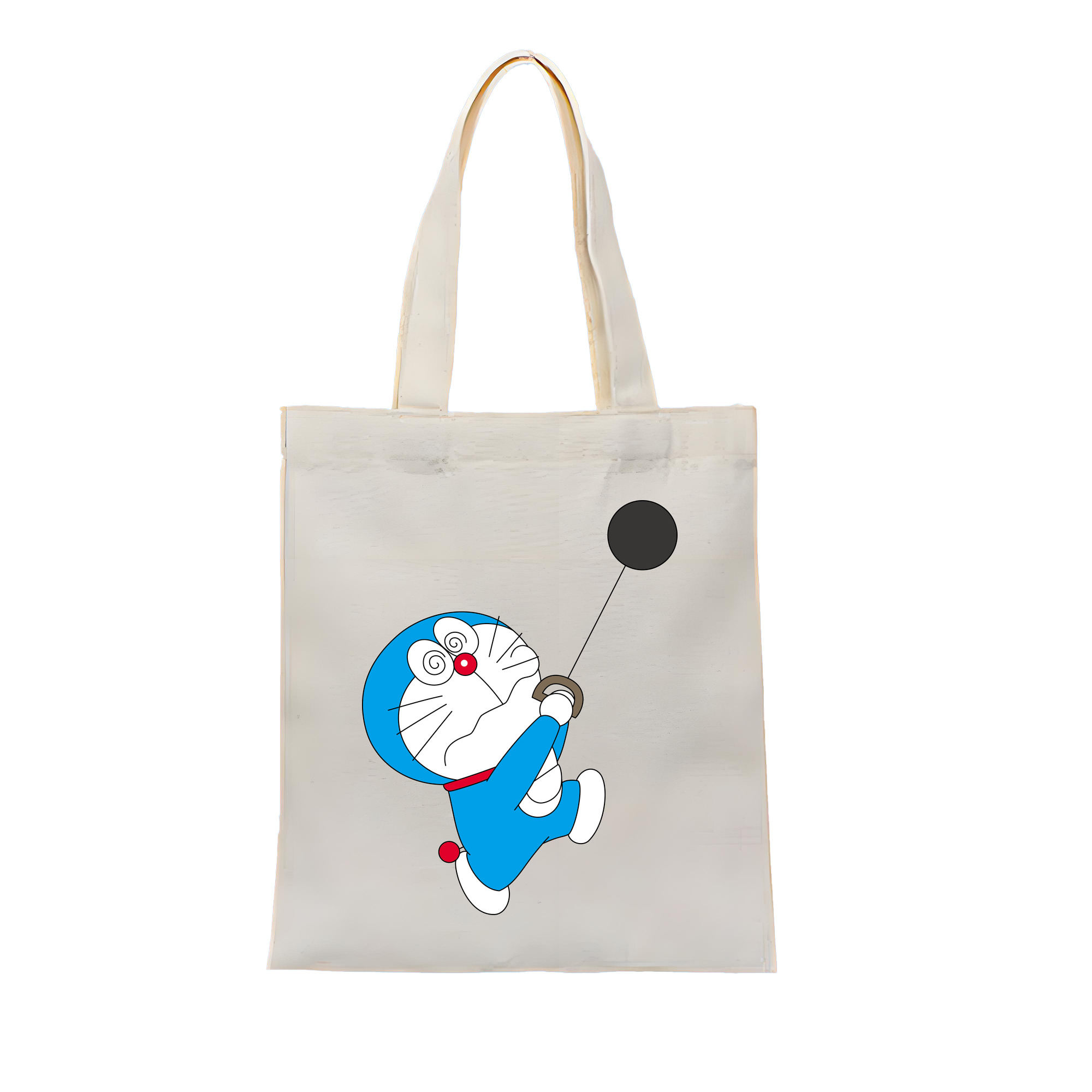 （画像用） ドラえもん Doraemon 縦型キャンバス生地手提げバッグ　トートバッグ