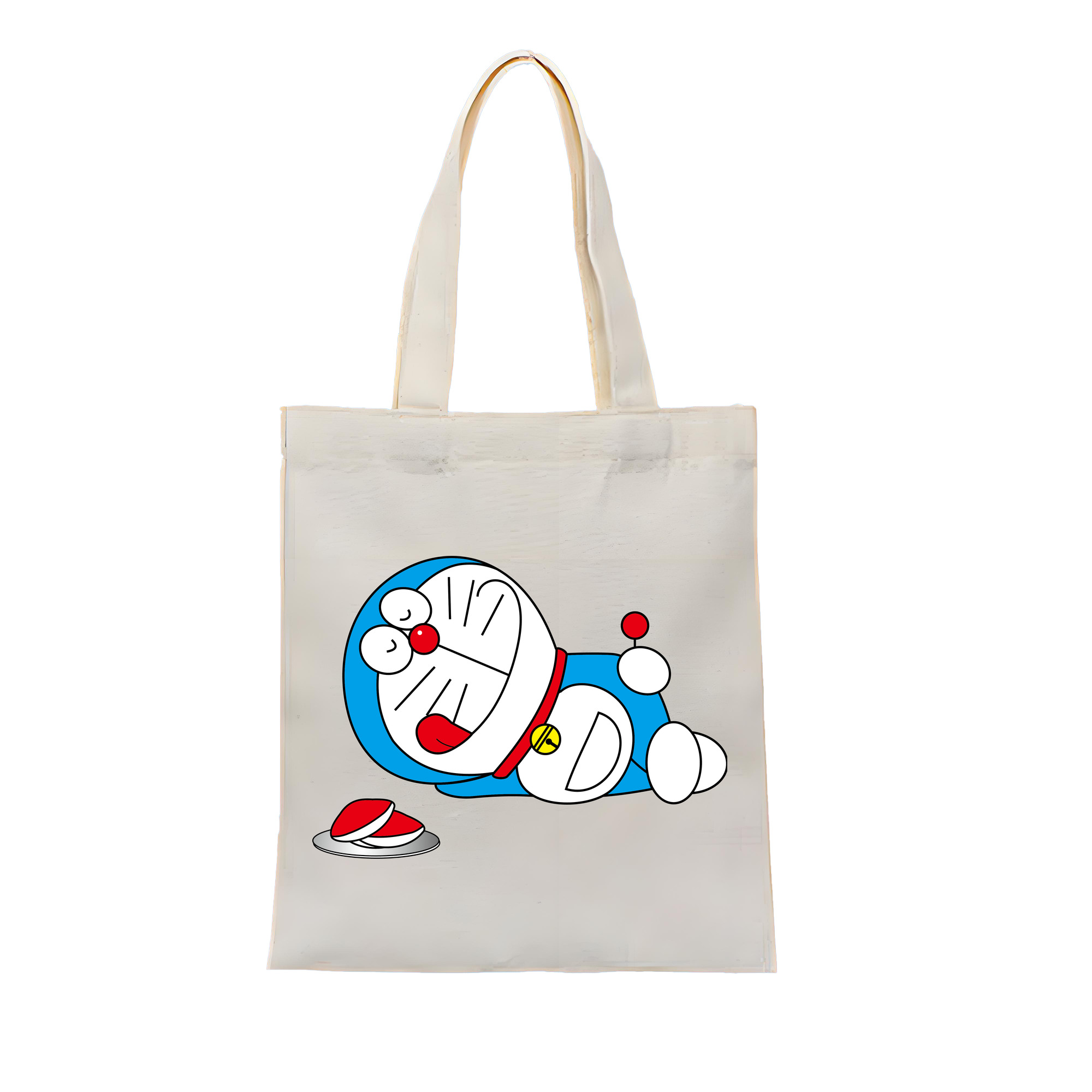 （画像用） ドラえもん Doraemon 縦型キャンバス生地手提げバッグ　トートバッグ