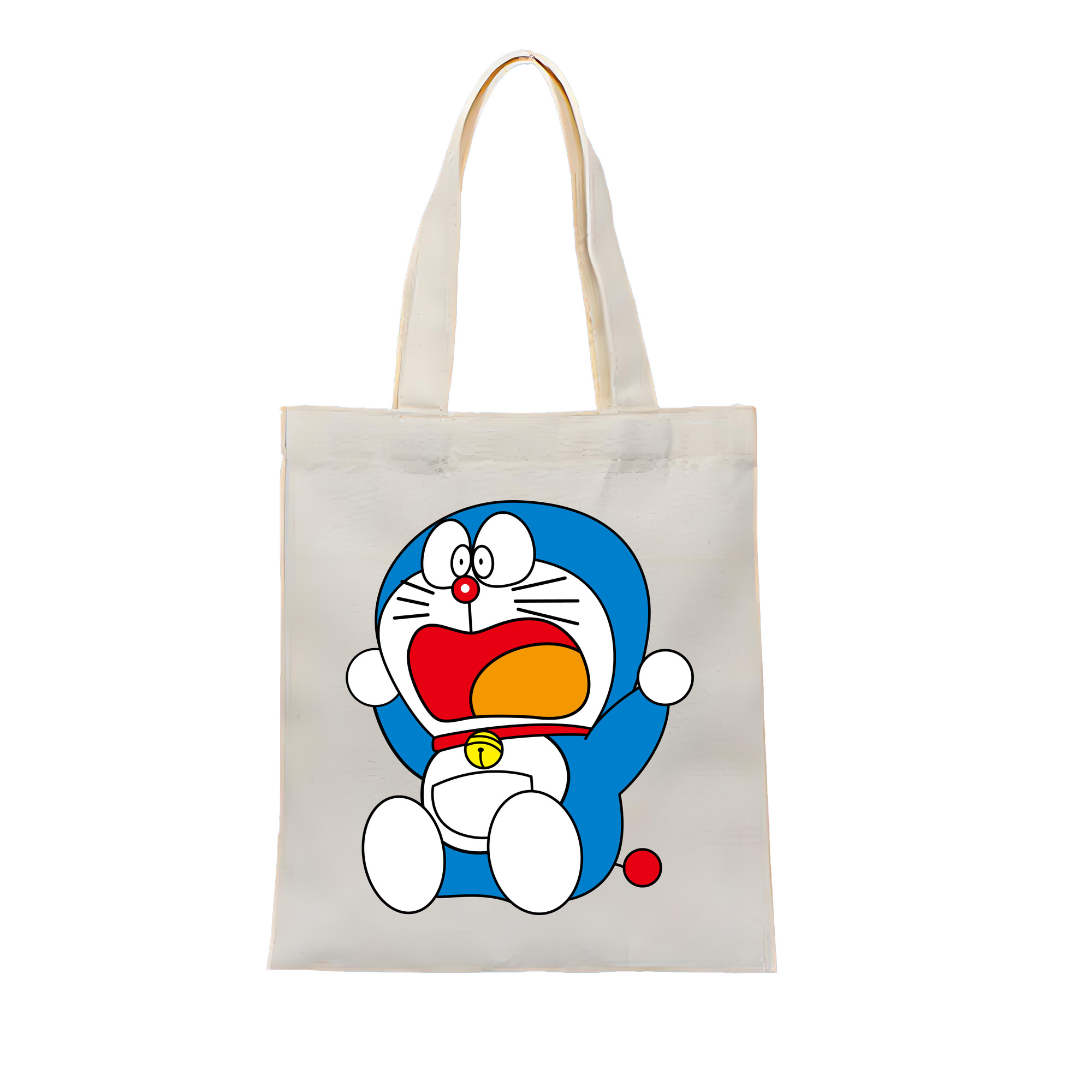 （画像用） ドラえもん Doraemon 縦型キャンバス生地手提げバッグ　トートバッグ