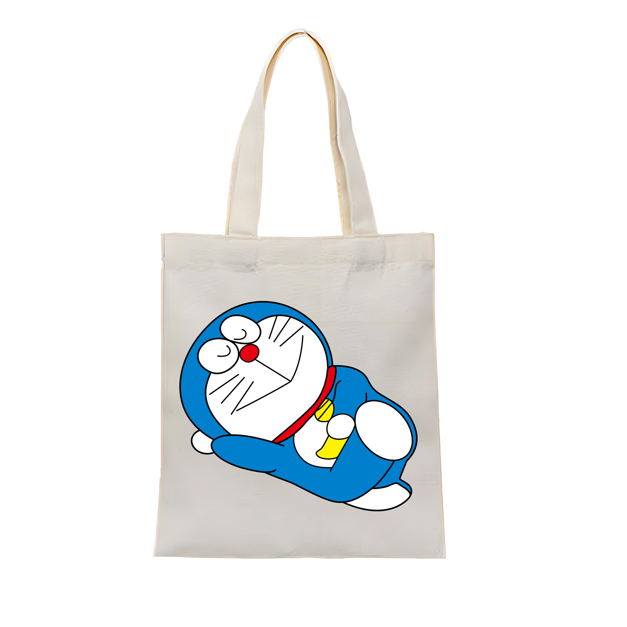 （画像用） ドラえもん Doraemon 縦型キャンバス生地手提げバッグ　トートバッグ