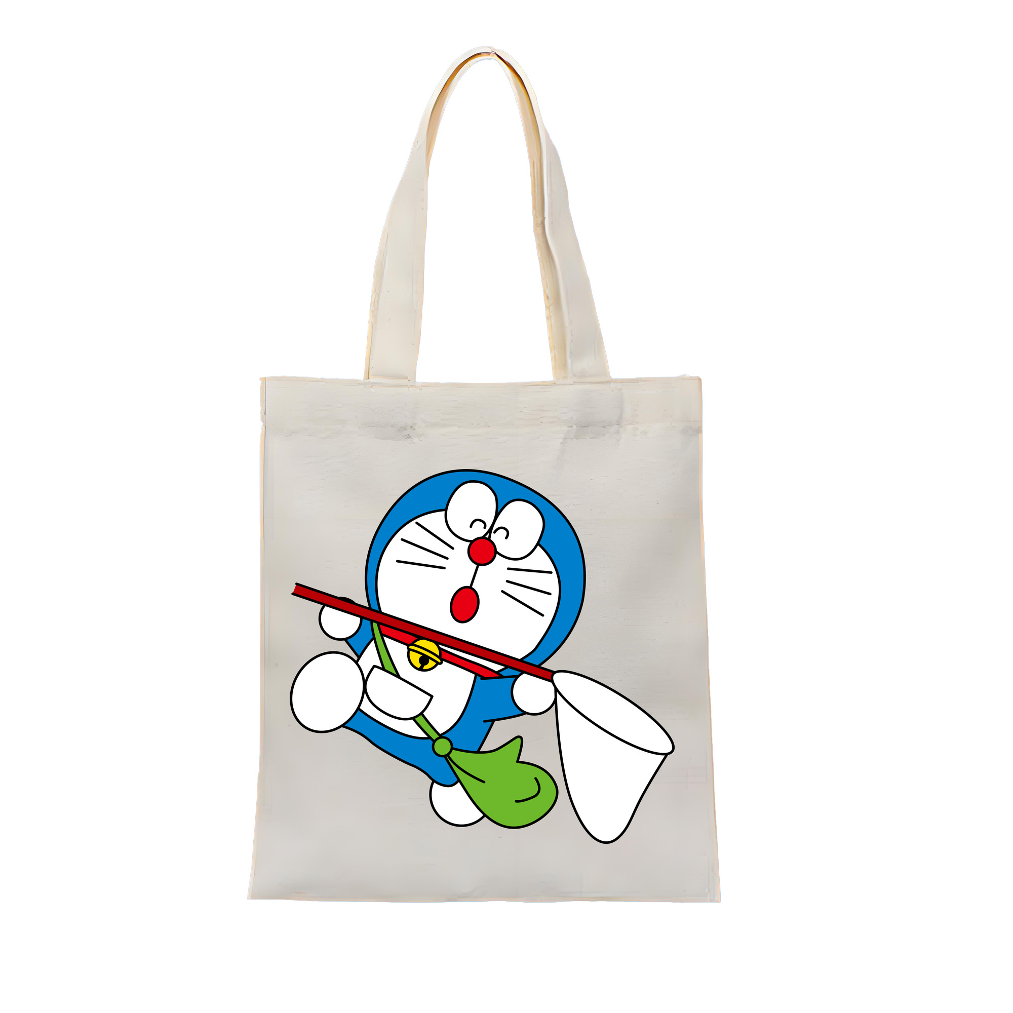 （画像用） ドラえもん Doraemon 縦型キャンバス生地手提げバッグ　トートバッグ