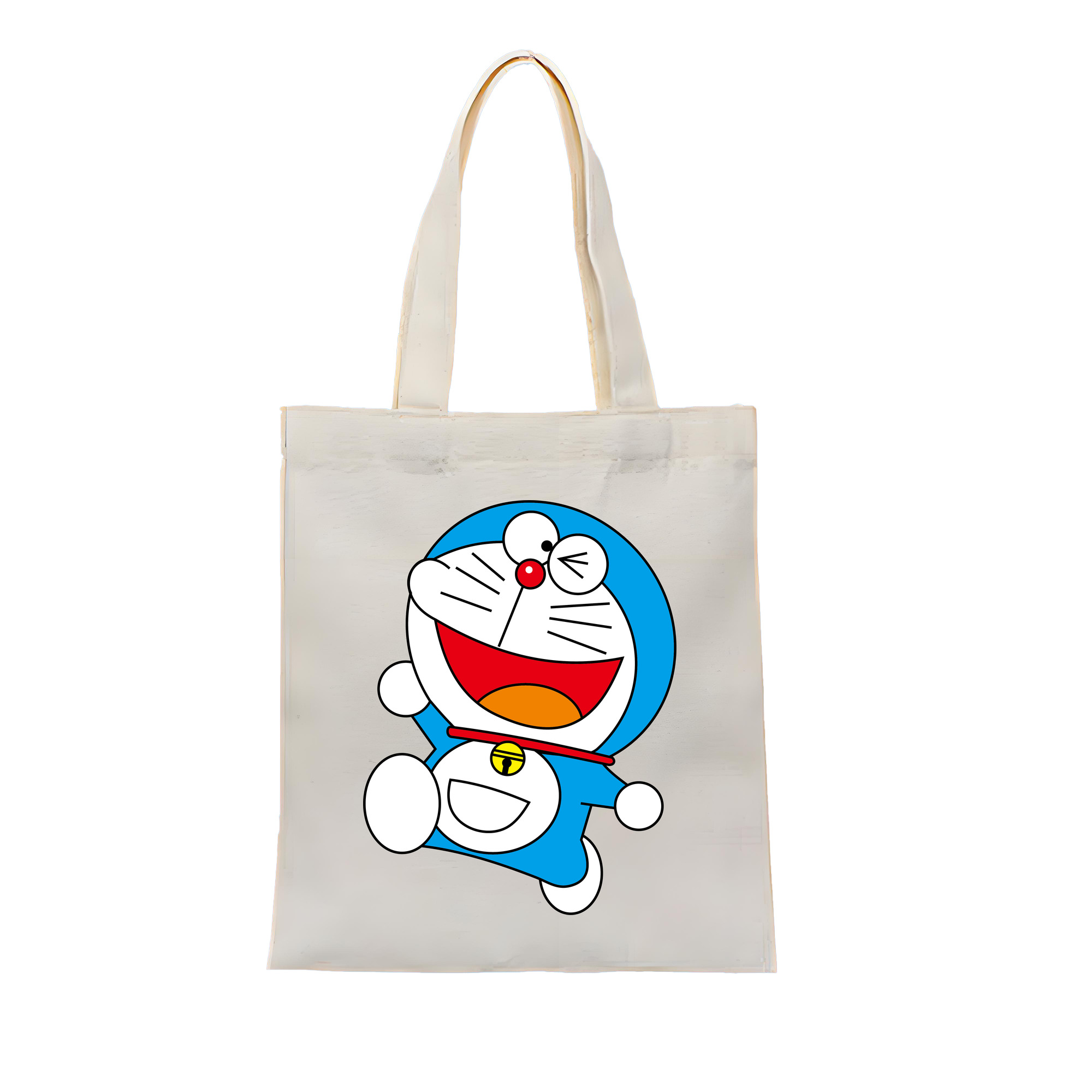（画像用） ドラえもん Doraemon 縦型キャンバス生地手提げバッグ　トートバッグ