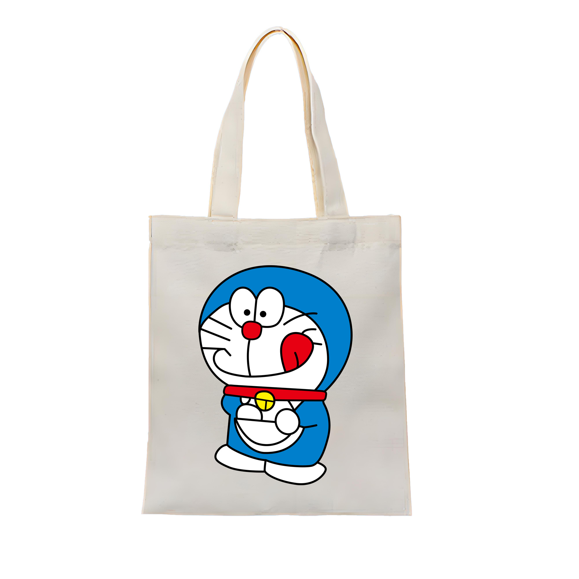 （画像用） ドラえもん Doraemon 縦型キャンバス生地手提げバッグ　トートバッグ