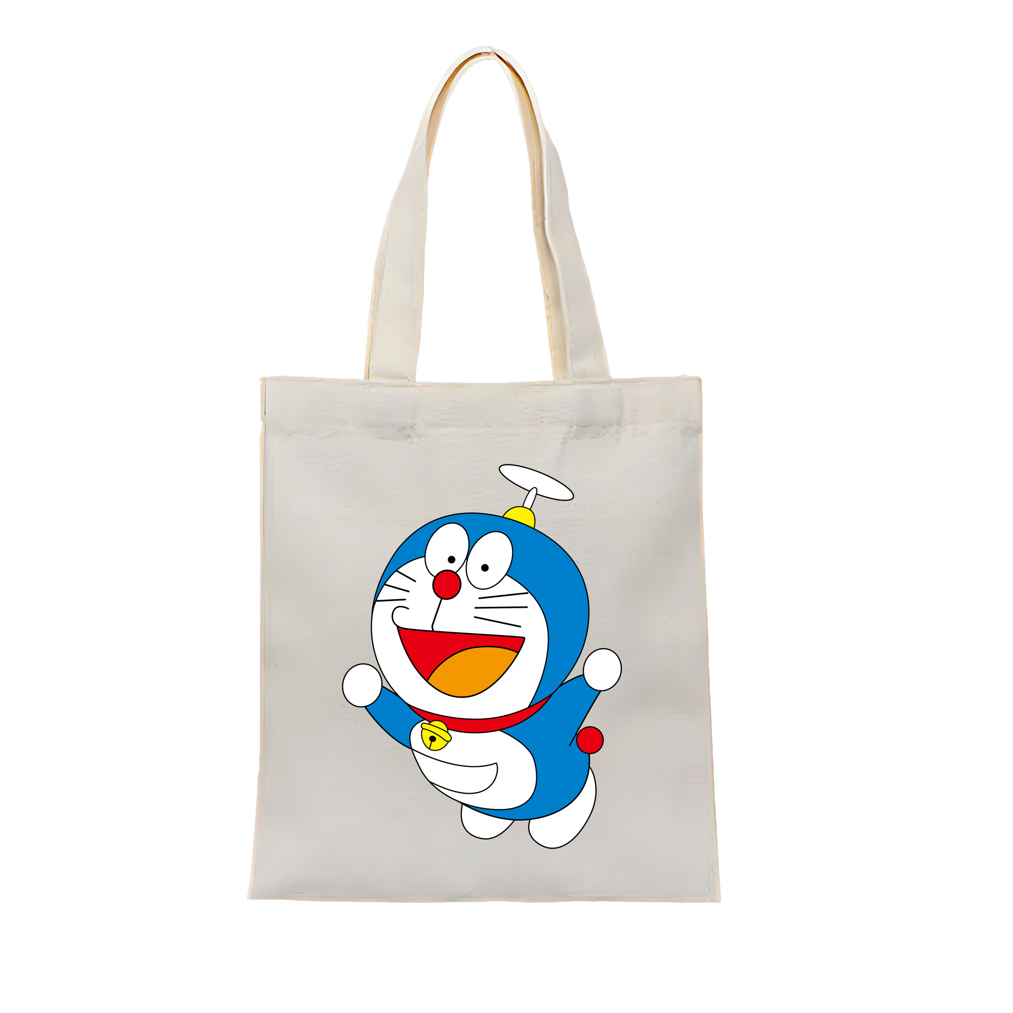 （画像用） ドラえもん Doraemon 縦型キャンバス生地手提げバッグ　トートバッグ