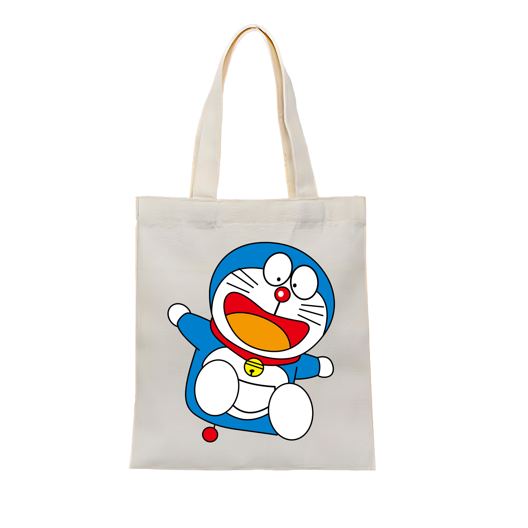 （画像用） ドラえもん Doraemon 縦型キャンバス生地手提げバッグ　トートバッグ